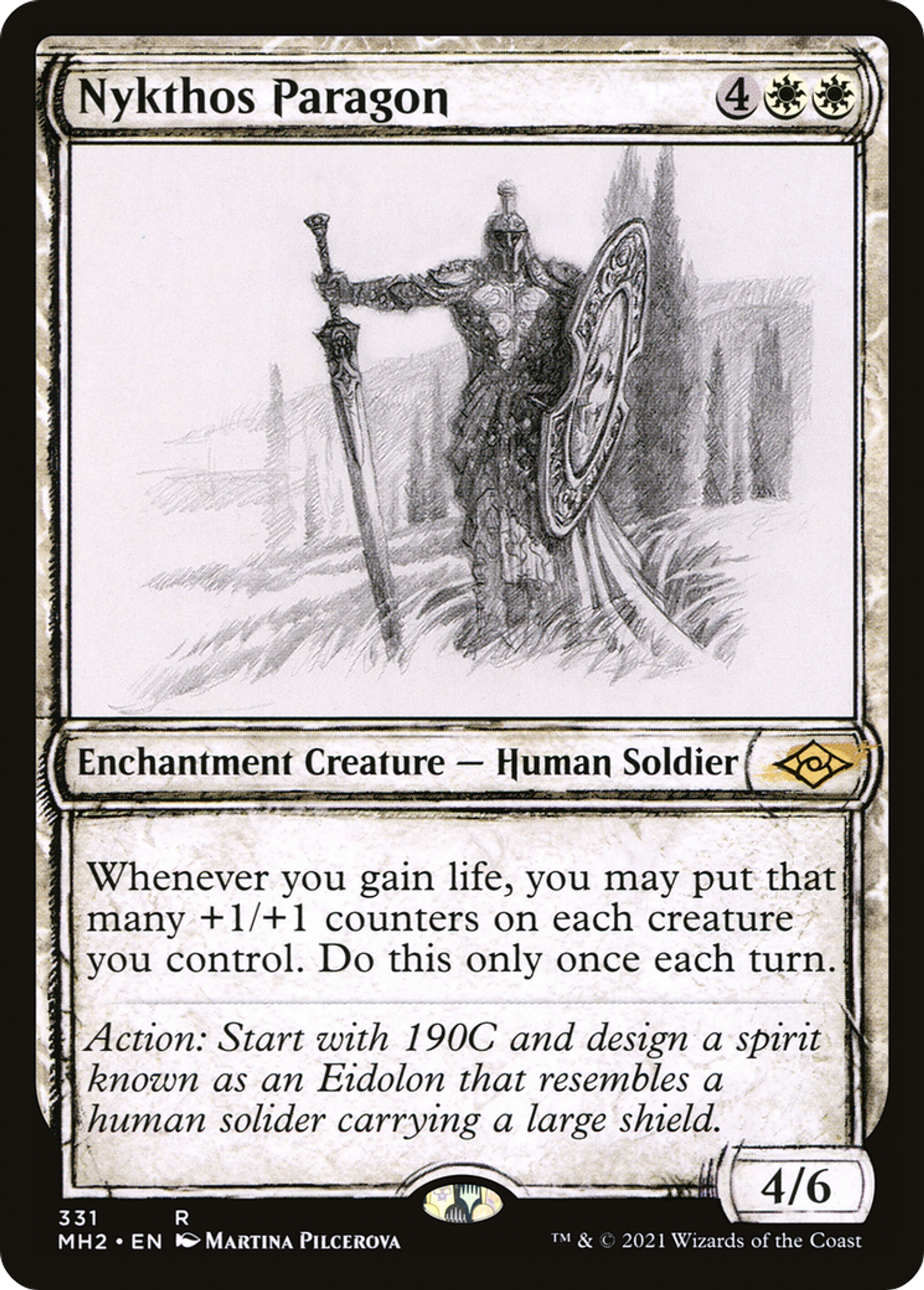 Parangon de Nykthos — Modern Horizons 2 — Magic: The Gathering