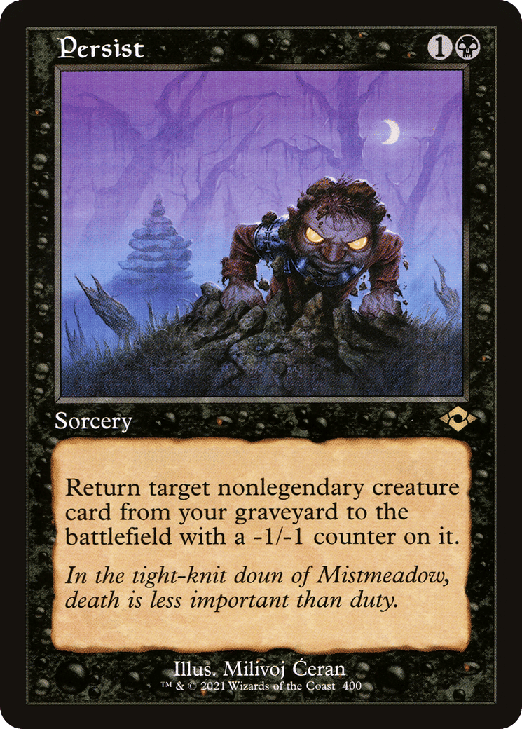Persistance — Modern Horizons 2 — Magic: The Gathering