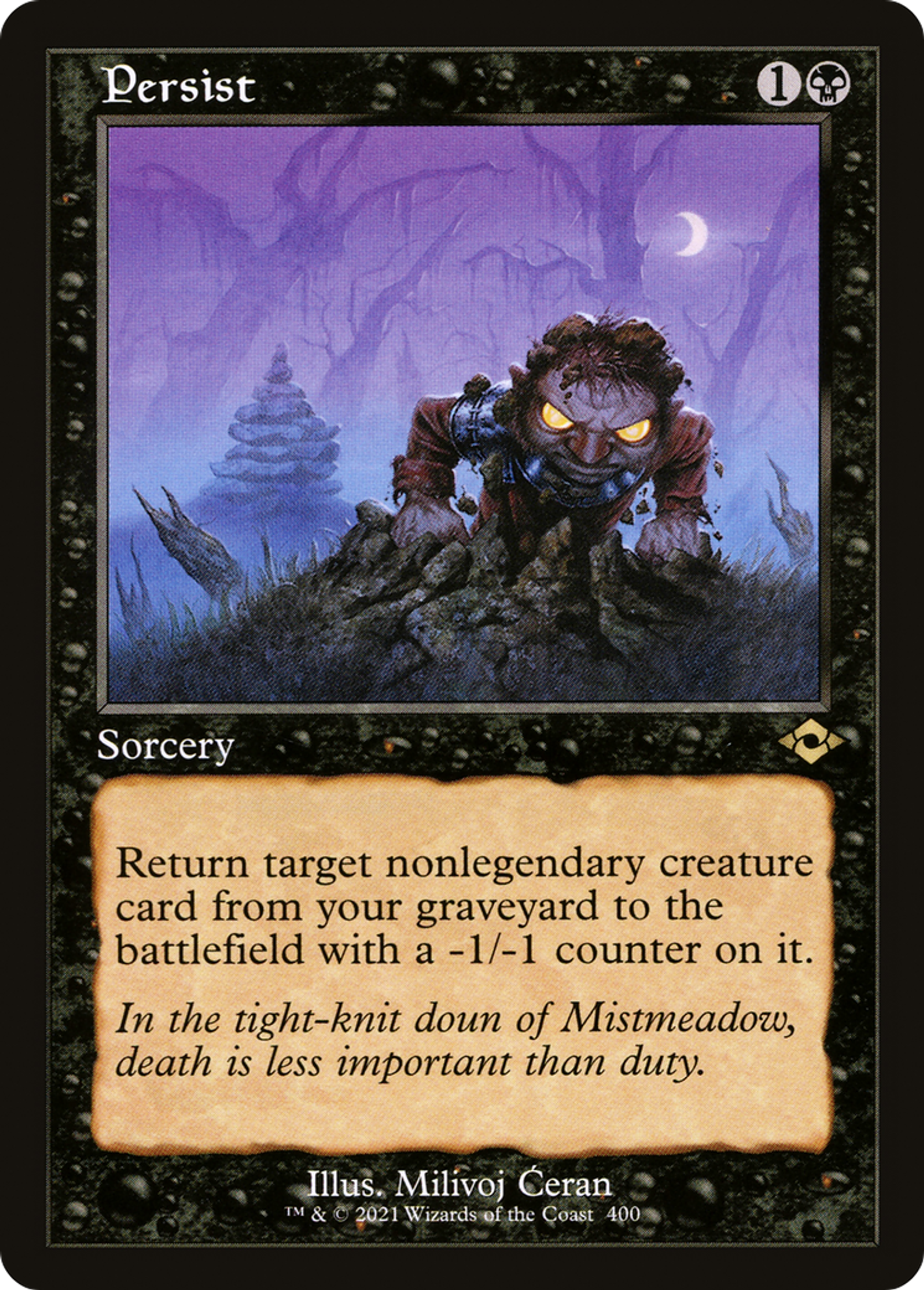 Persistance — Modern Horizons 2 — Magic: The Gathering