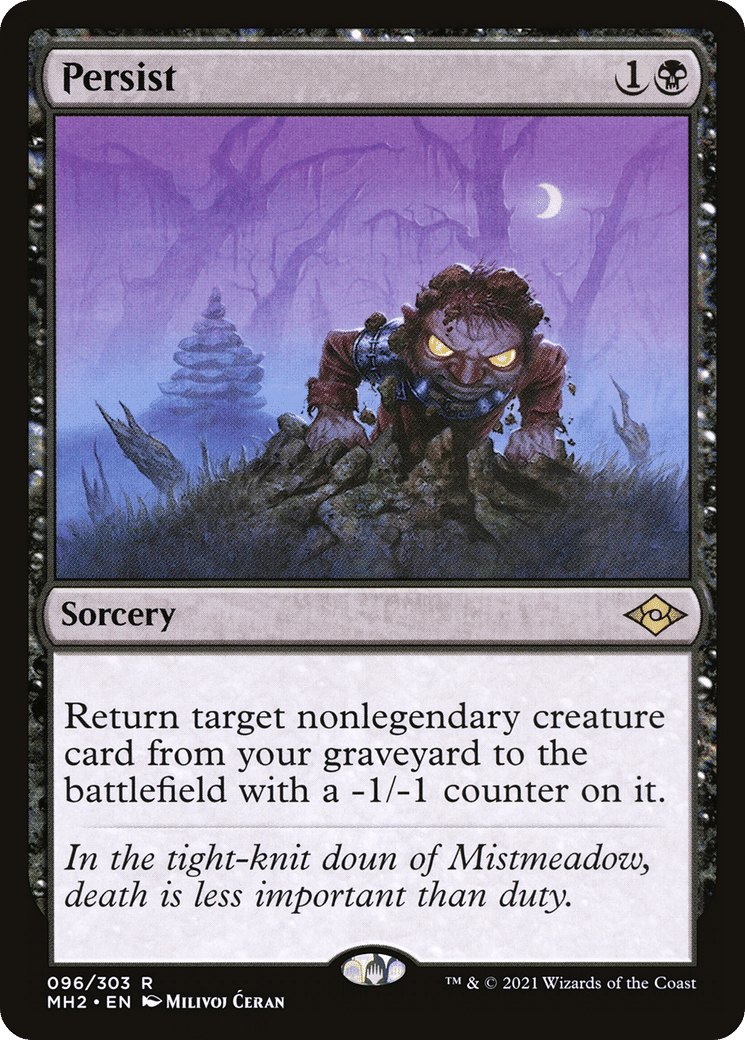 Persist — Modern Horizons 2 — Magic: The Gathering