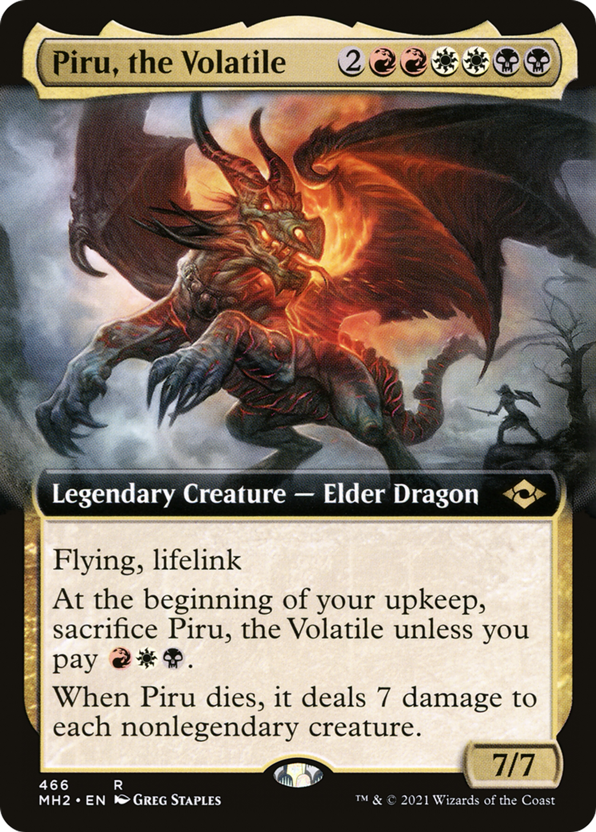 Piru, the Volatile — Modern Horizons 2 — Magic: The Gathering