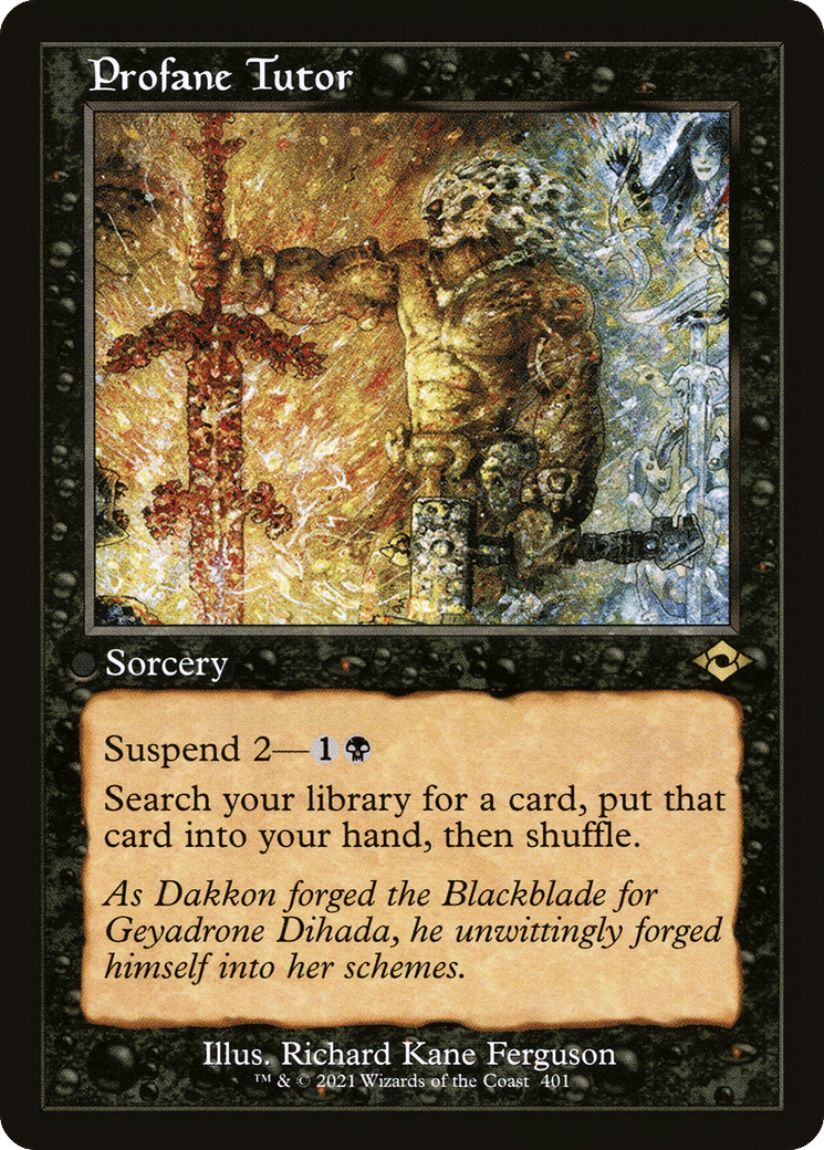 Profane Tutor — Modern Horizons 2 — Magic: The Gathering