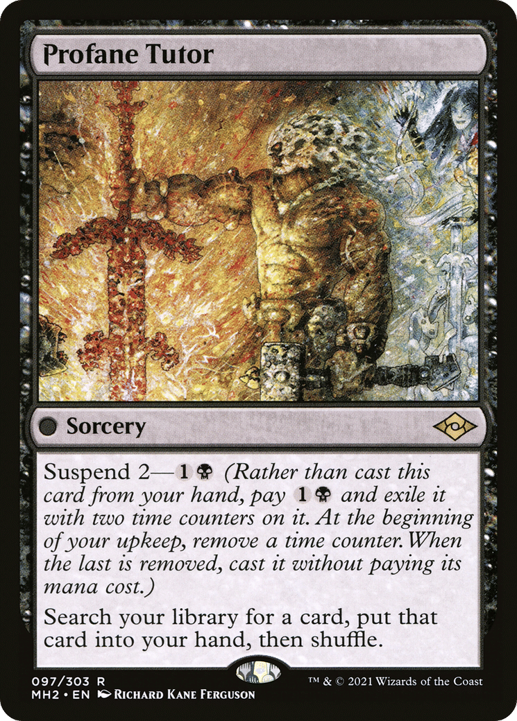 Profane Tutor — Modern Horizons 2 — Magic: The Gathering