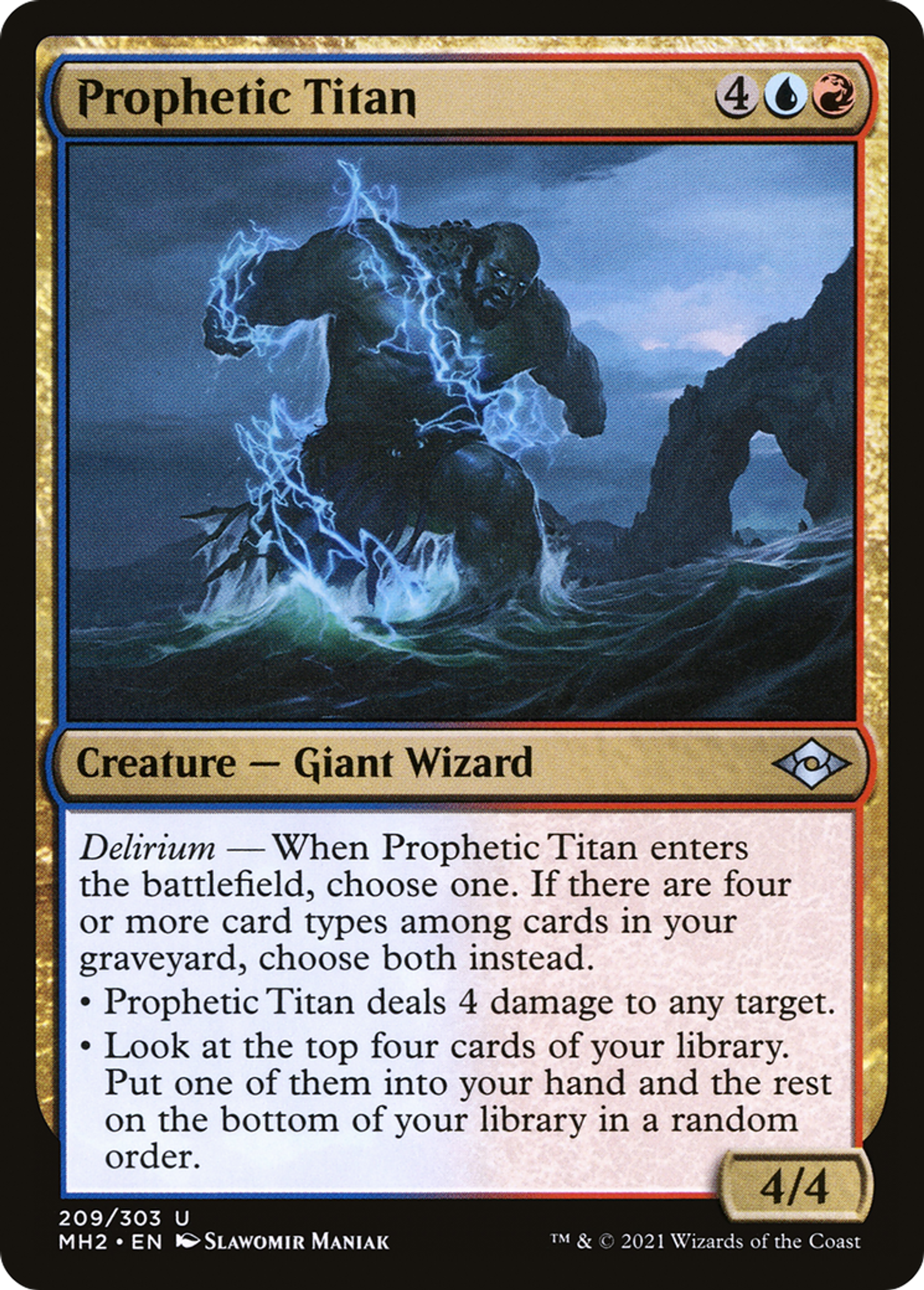 Prophetic Titan — Modern Horizons 2 — Magic: The Gathering