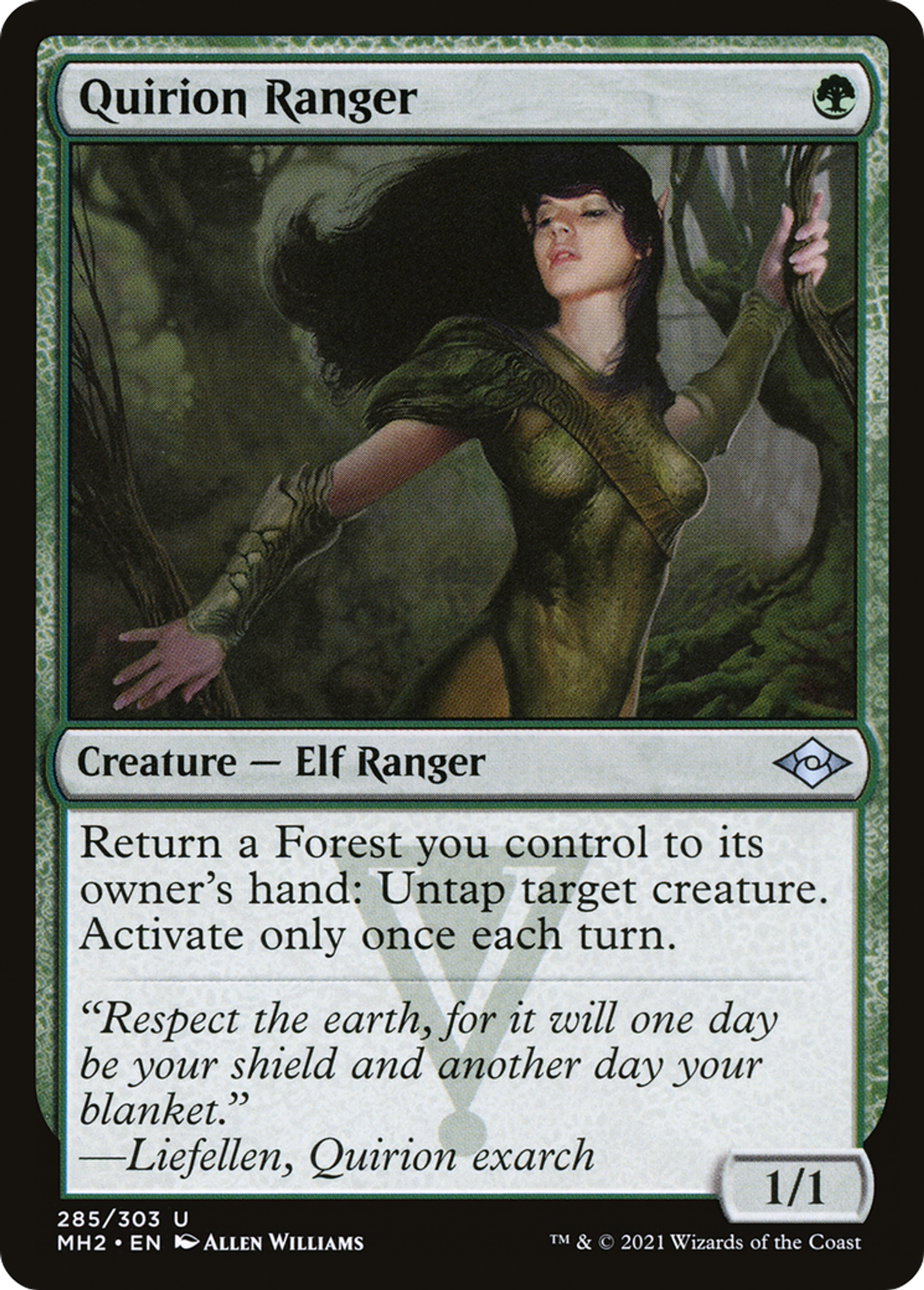 Quirion Ranger — Modern Horizons 2 — Magic: The Gathering