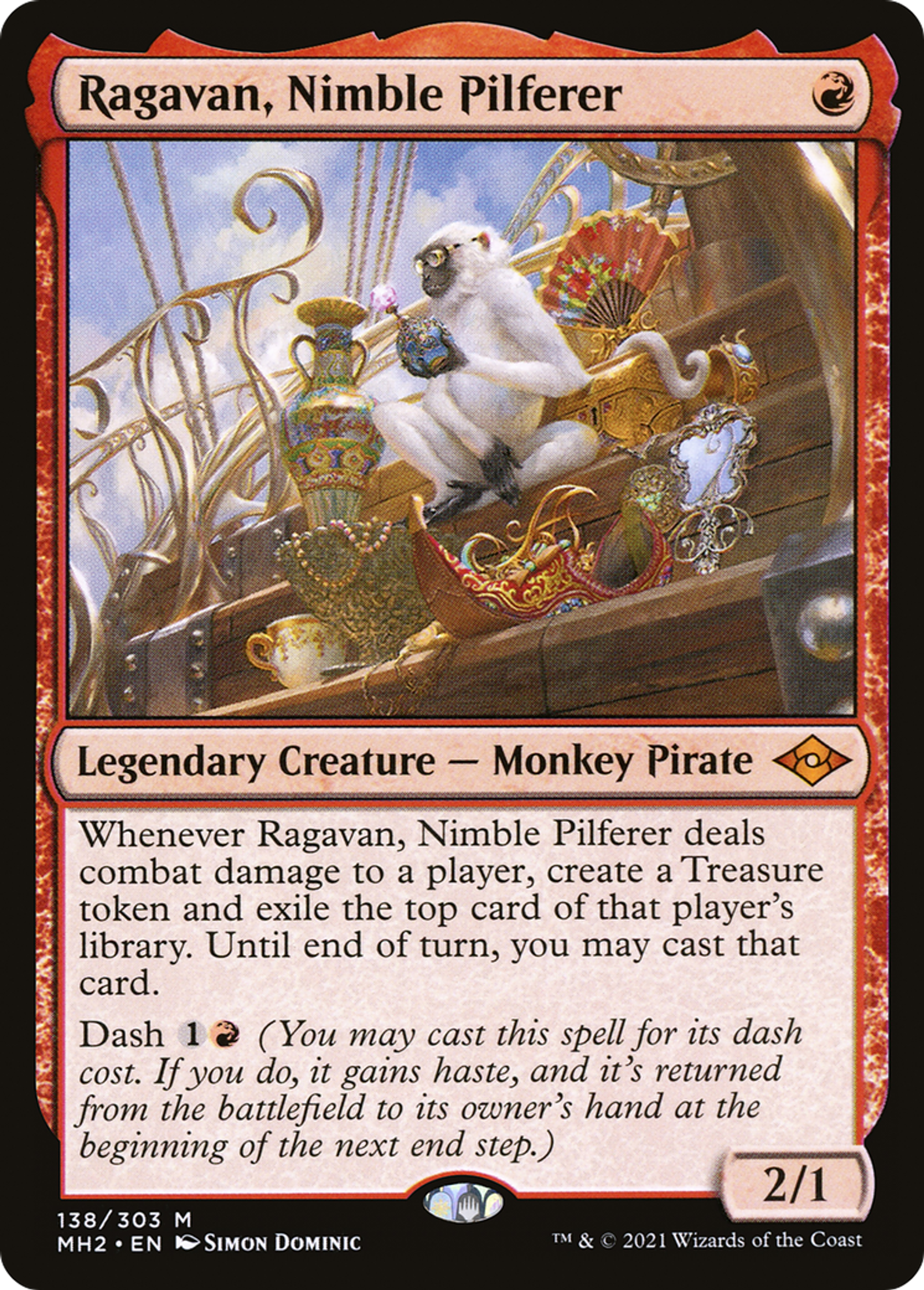 Ragavan, Nimble Pilferer — Modern Horizons 2 — Magic: The Gathering