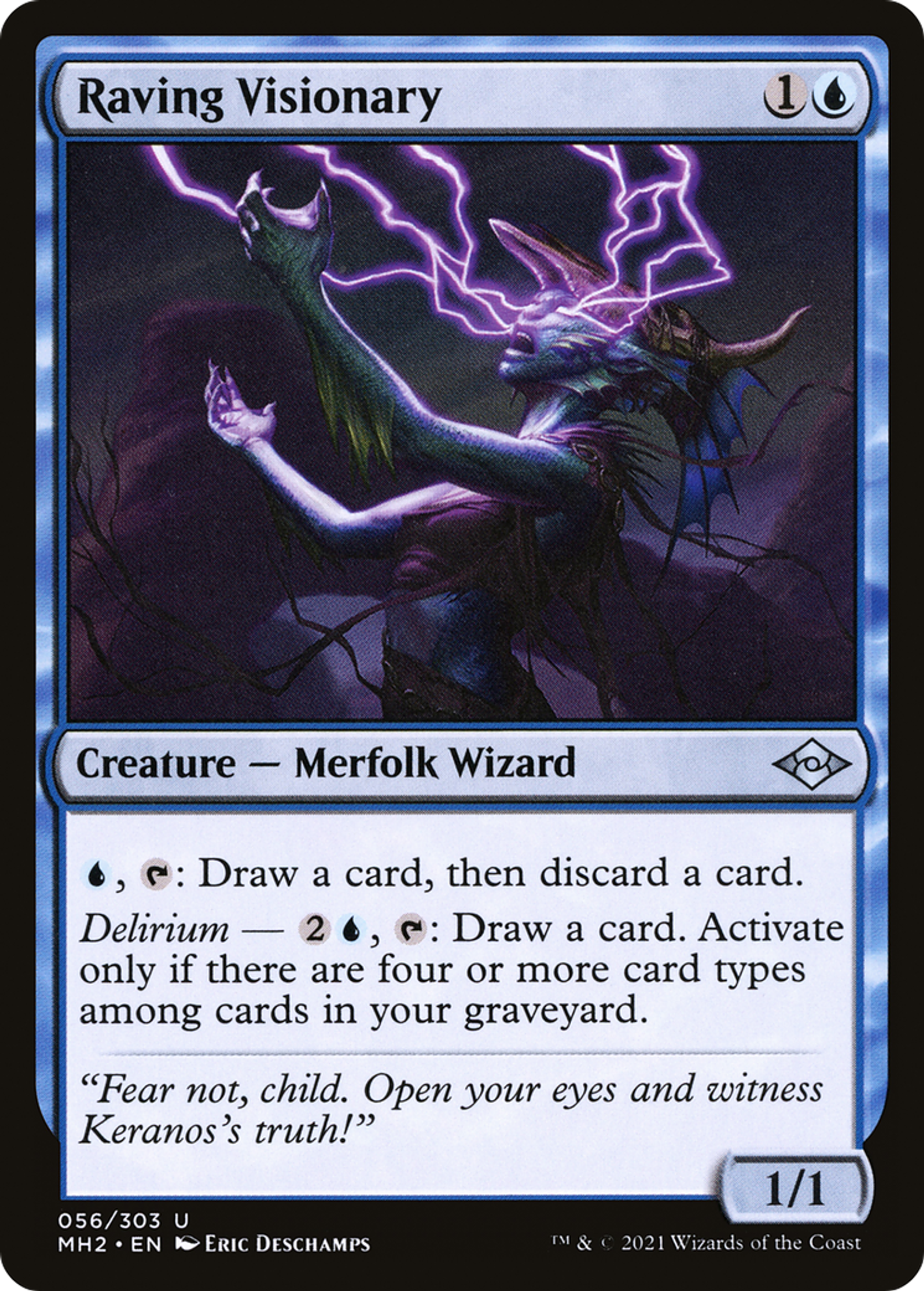 Raving Visionary — Modern Horizons 2 — Magic: The Gathering