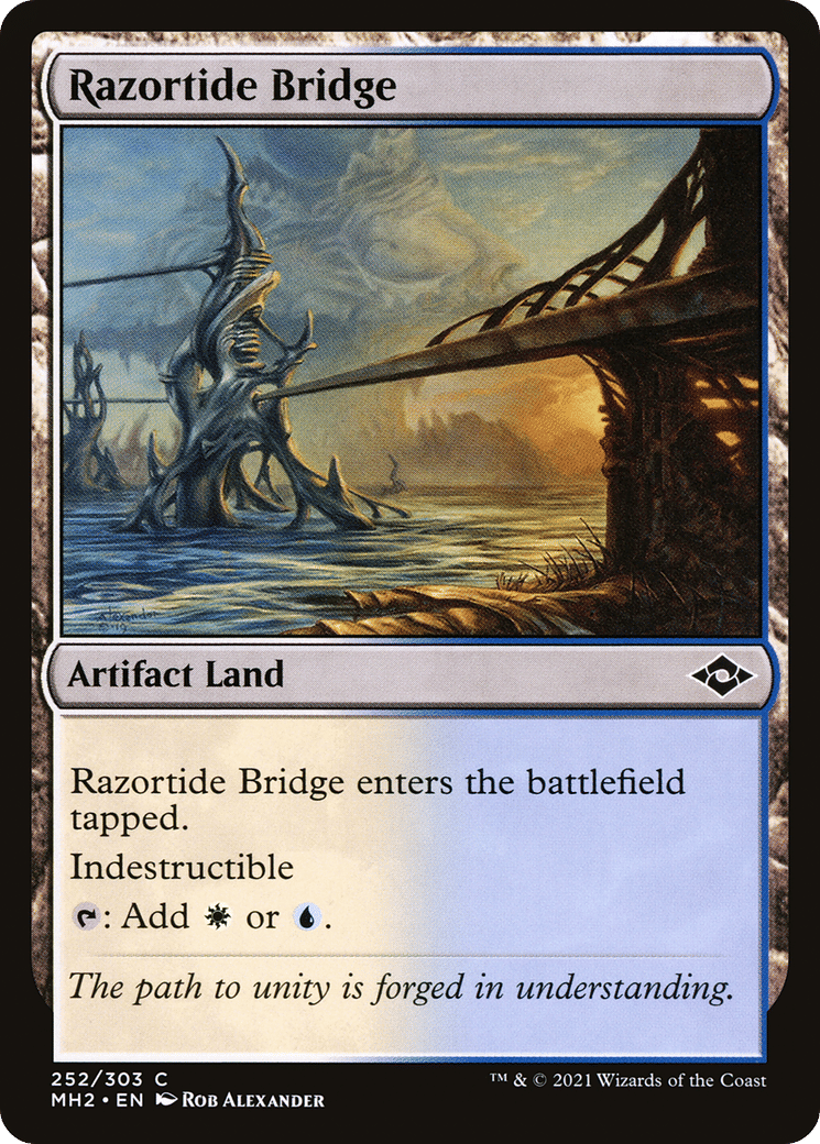 Razortide Bridge — Modern Horizons 2 — Magic: The Gathering