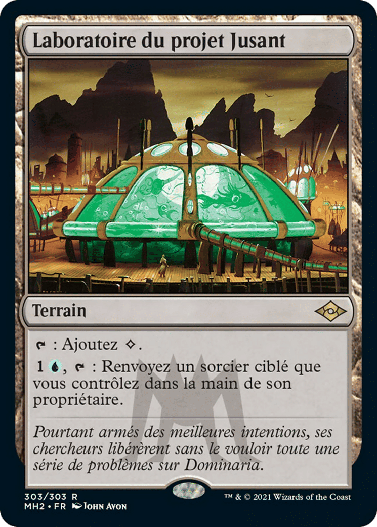 Laboratoire du projet Jusant — Modern Horizons 2 — Magic: The Gathering