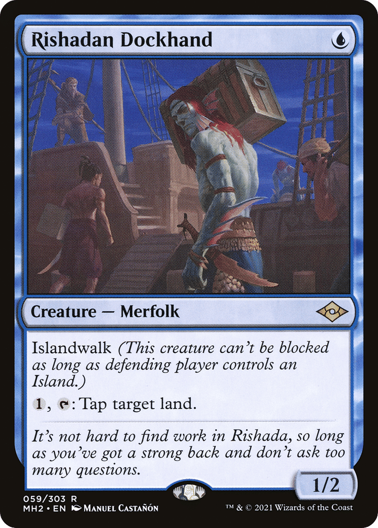 Rishadan Dockhand — Modern Horizons 2 — Magic: The Gathering