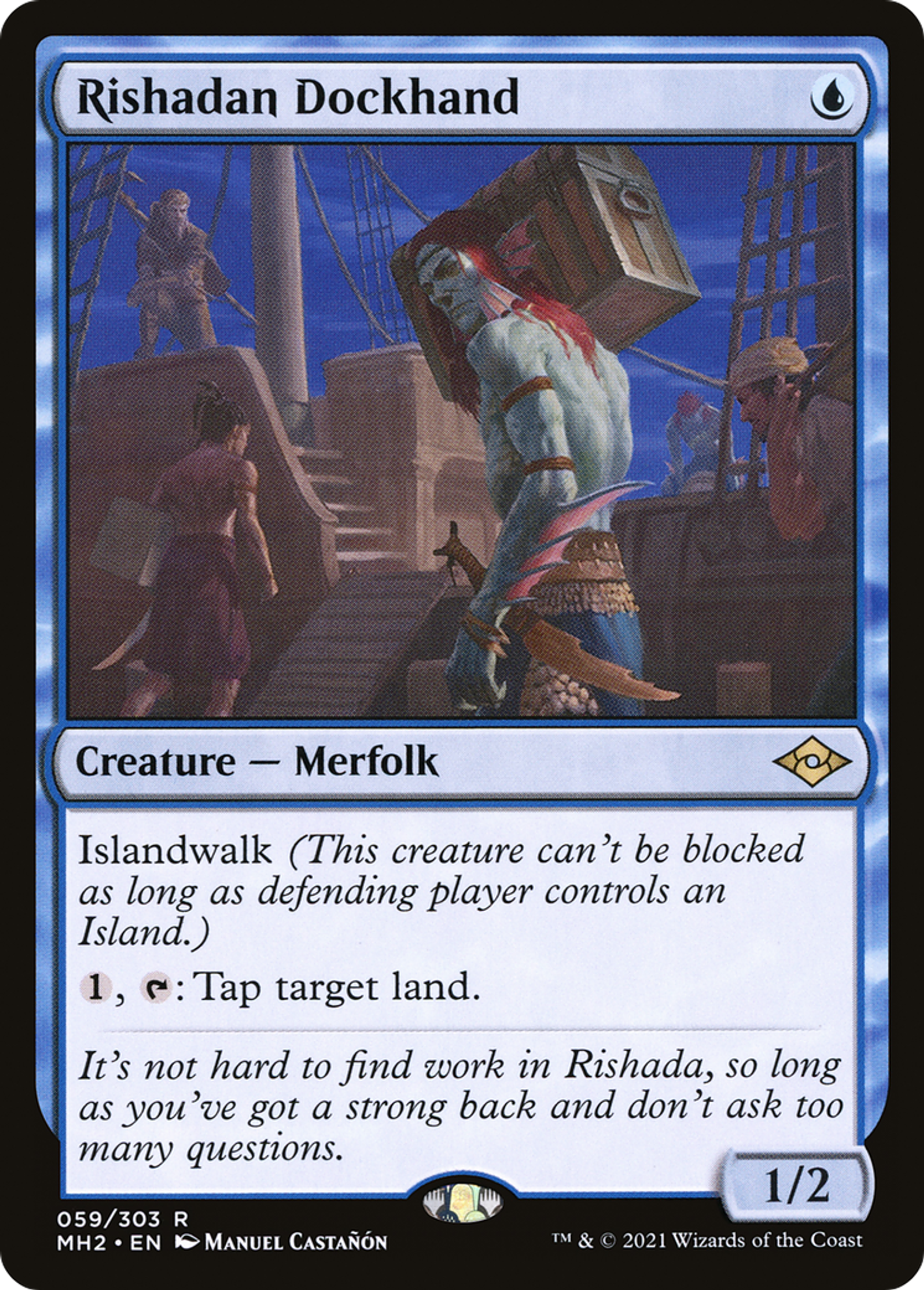 Rishadan Dockhand — Modern Horizons 2 — Magic: The Gathering