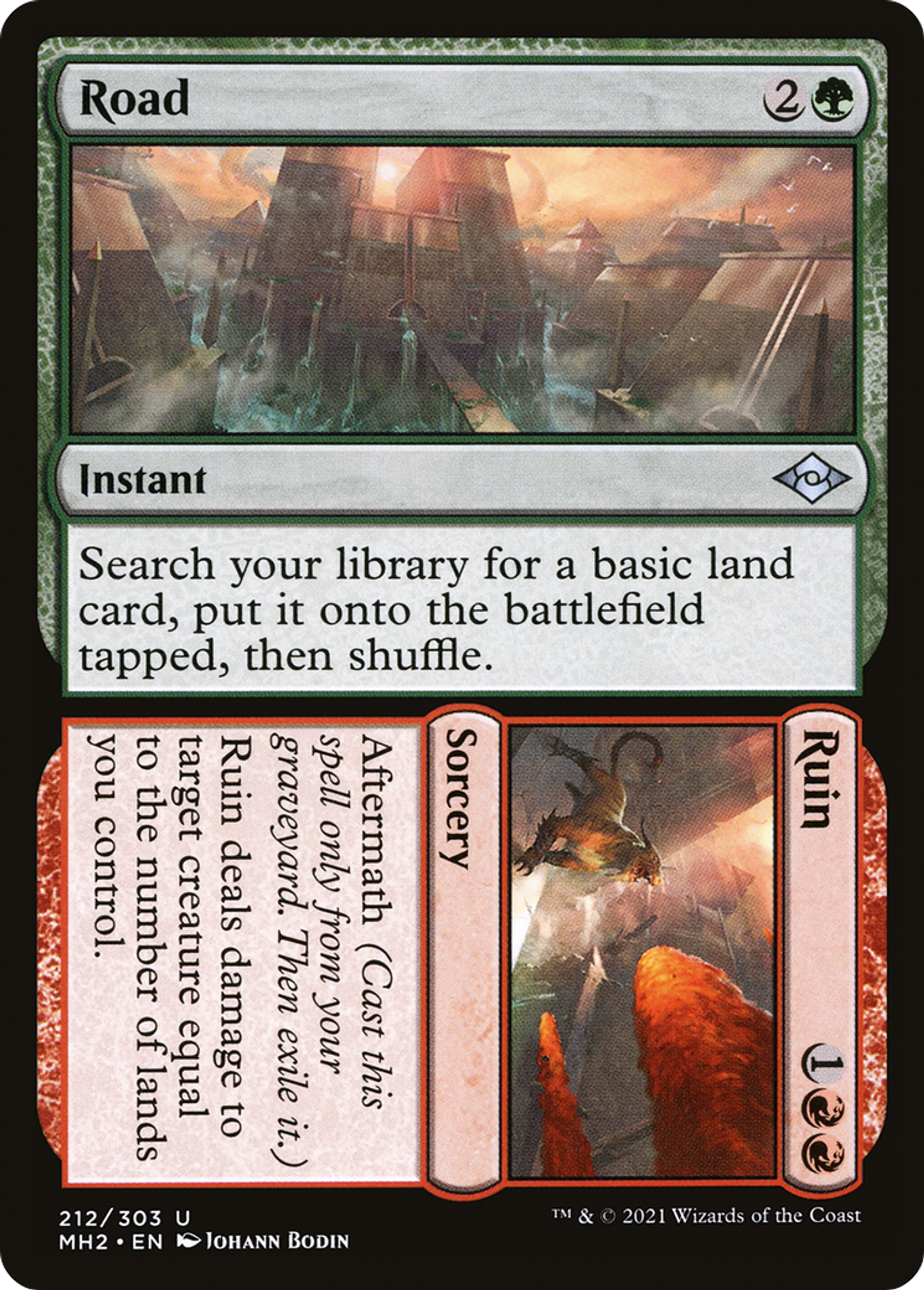 Road // Ruin — Modern Horizons 2 — Magic: The Gathering