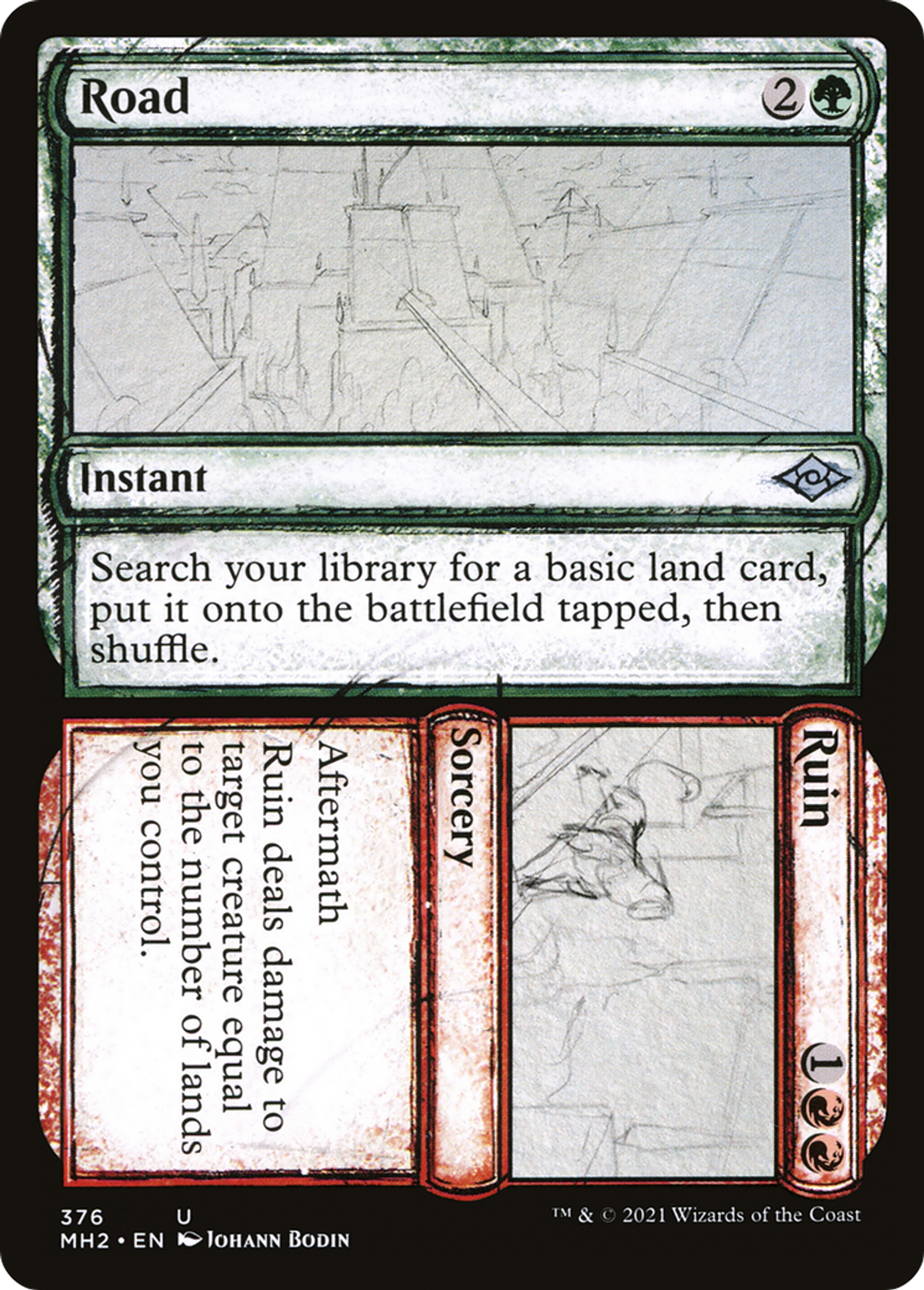 Road // Ruin — Modern Horizons 2 — Magic: The Gathering