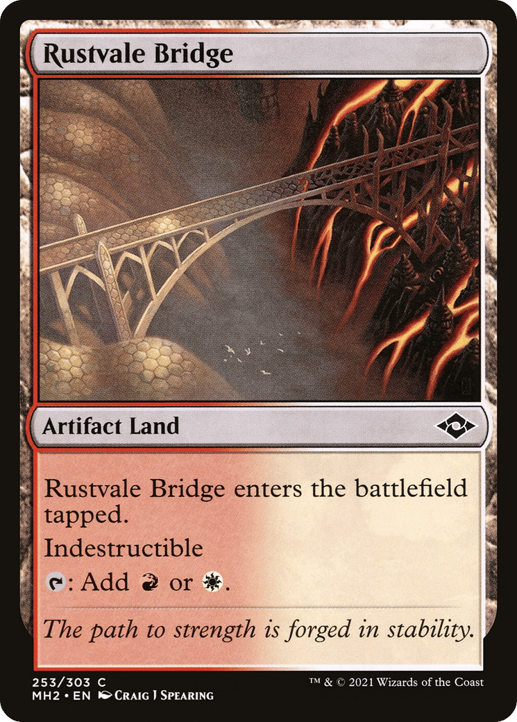 Rustvale Bridge — Modern Horizons 2 — Magic: The Gathering