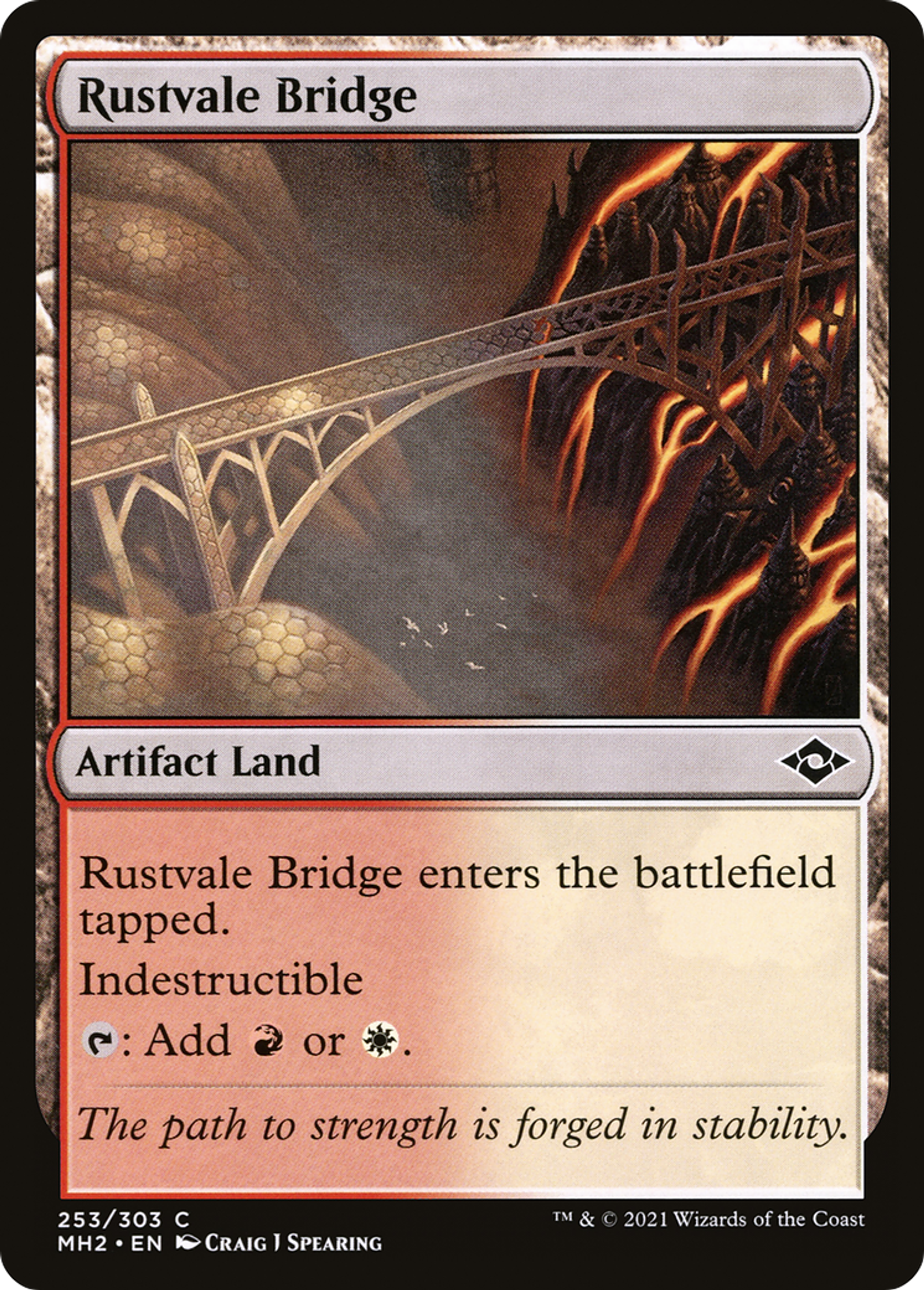 Rustvale Bridge — Modern Horizons 2 — Magic: The Gathering