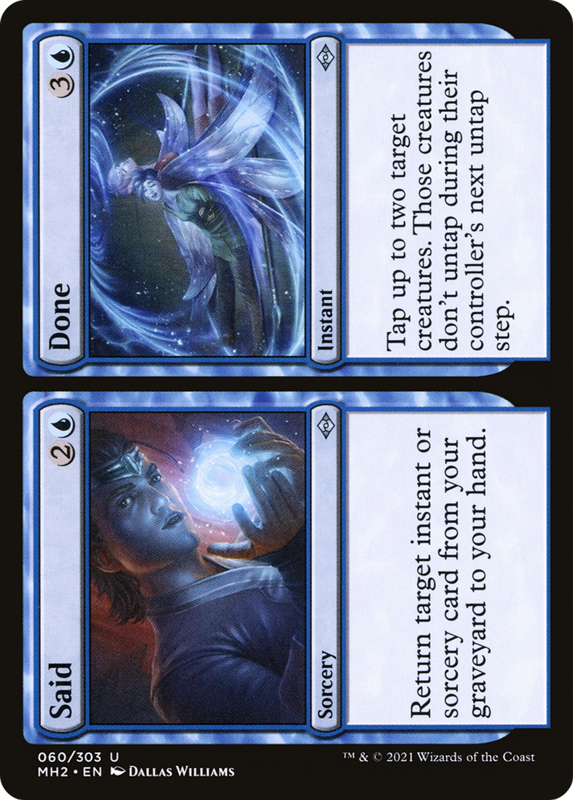 Said // Done — Modern Horizons 2 — Magic: The Gathering