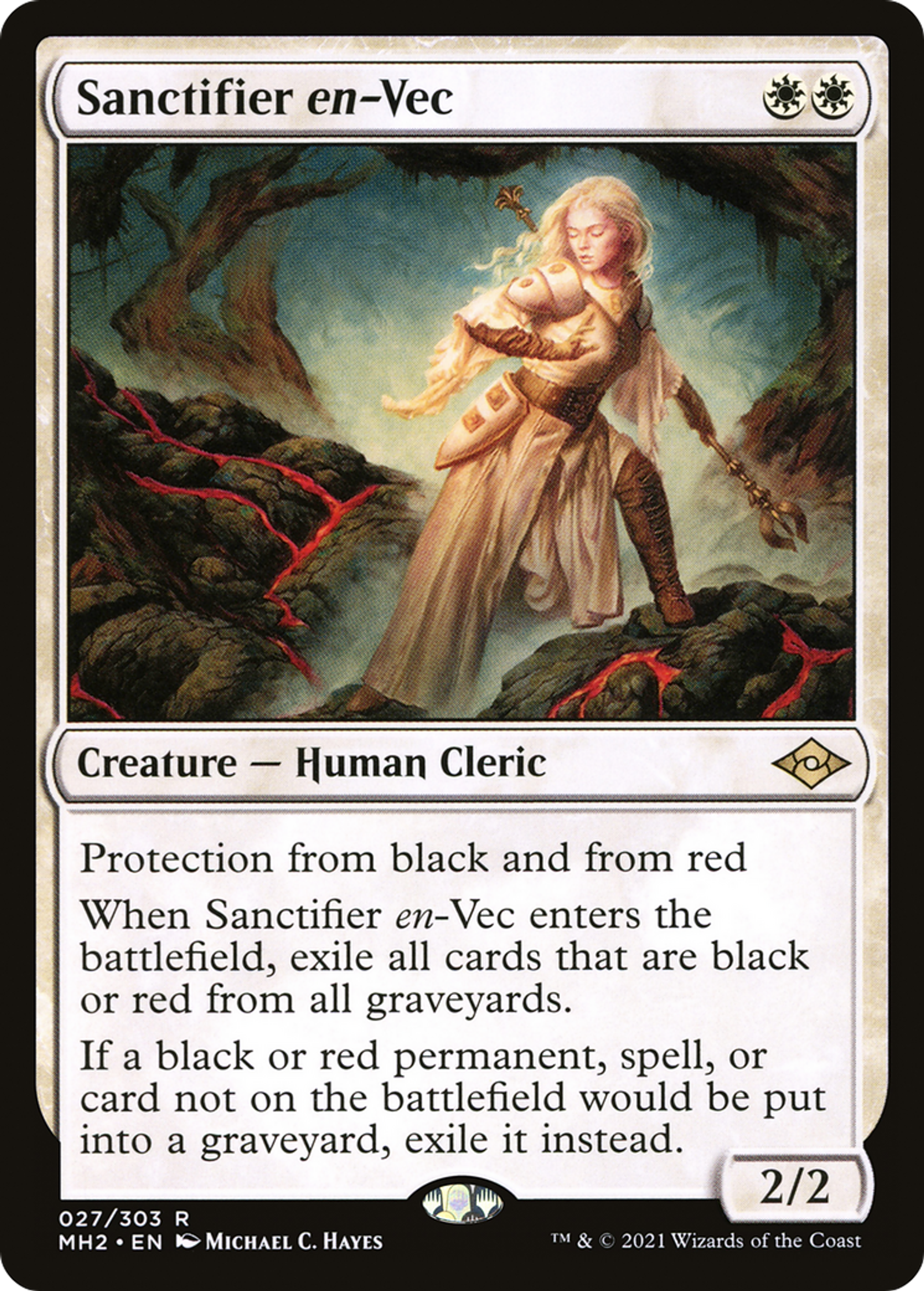 Sanctifier en-Vec — Modern Horizons 2 — Magic: The Gathering