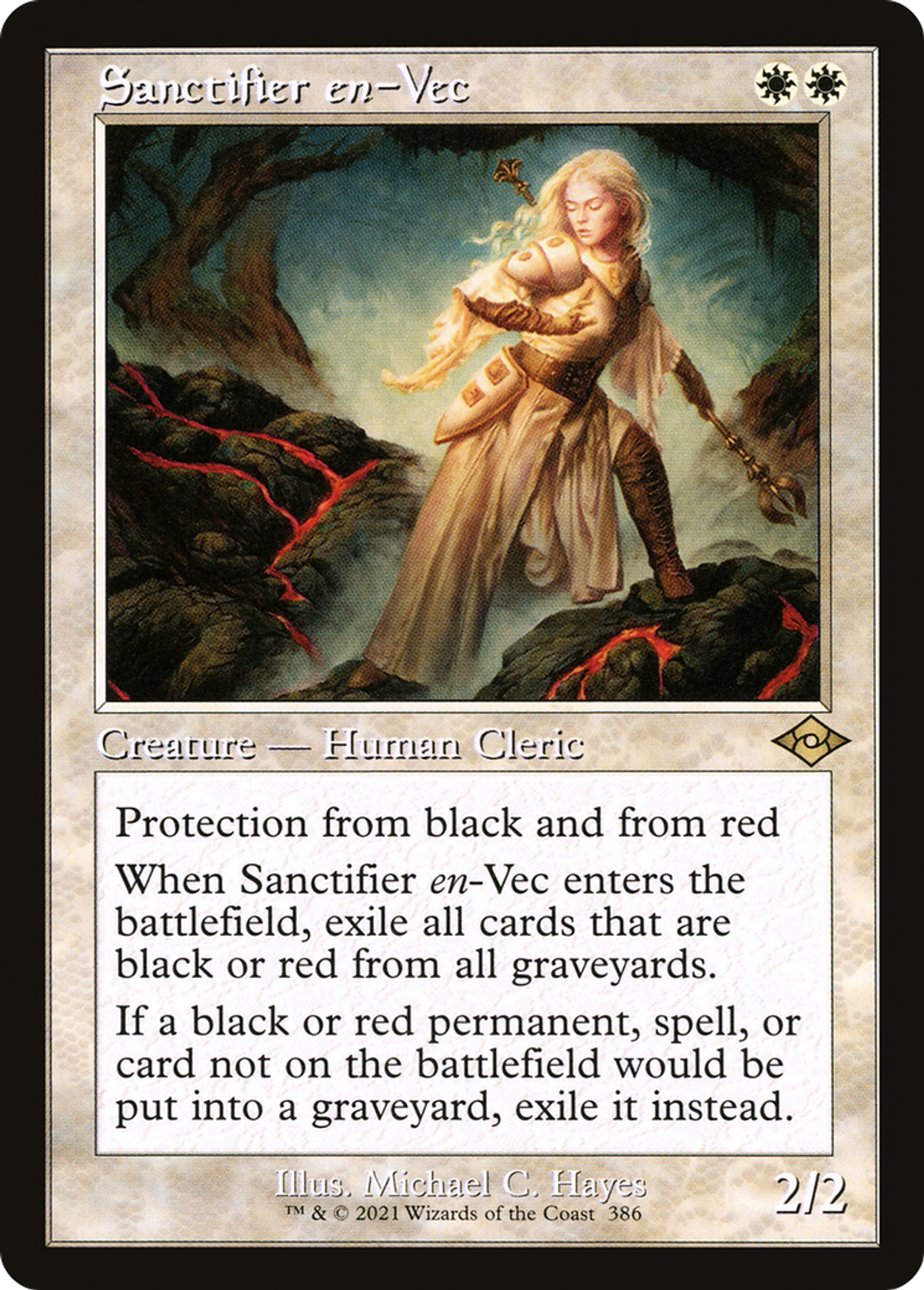 Sanctifier en-Vec — Modern Horizons 2 — Magic: The Gathering