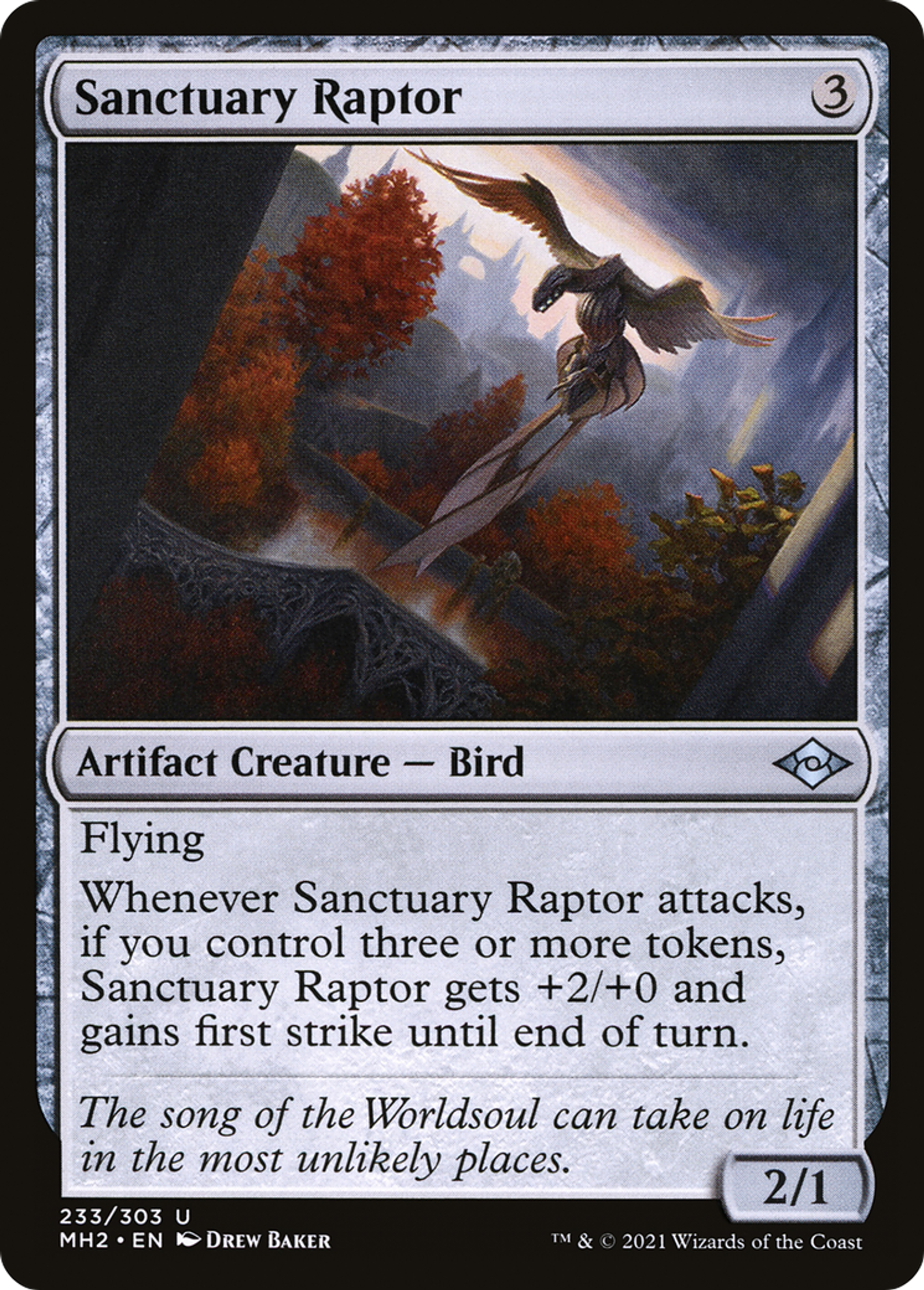 Sanctuary Raptor — Modern Horizons 2 — Magic: The Gathering