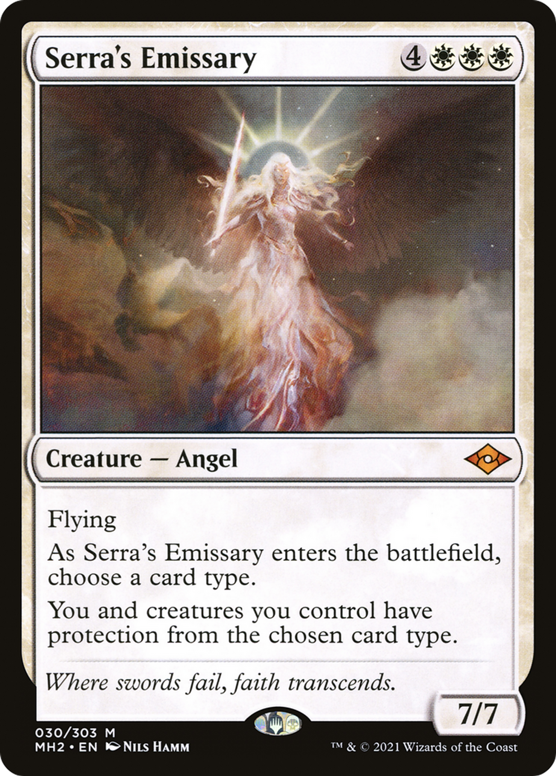 Serra's Emissary — Modern Horizons 2 — Magic: The Gathering