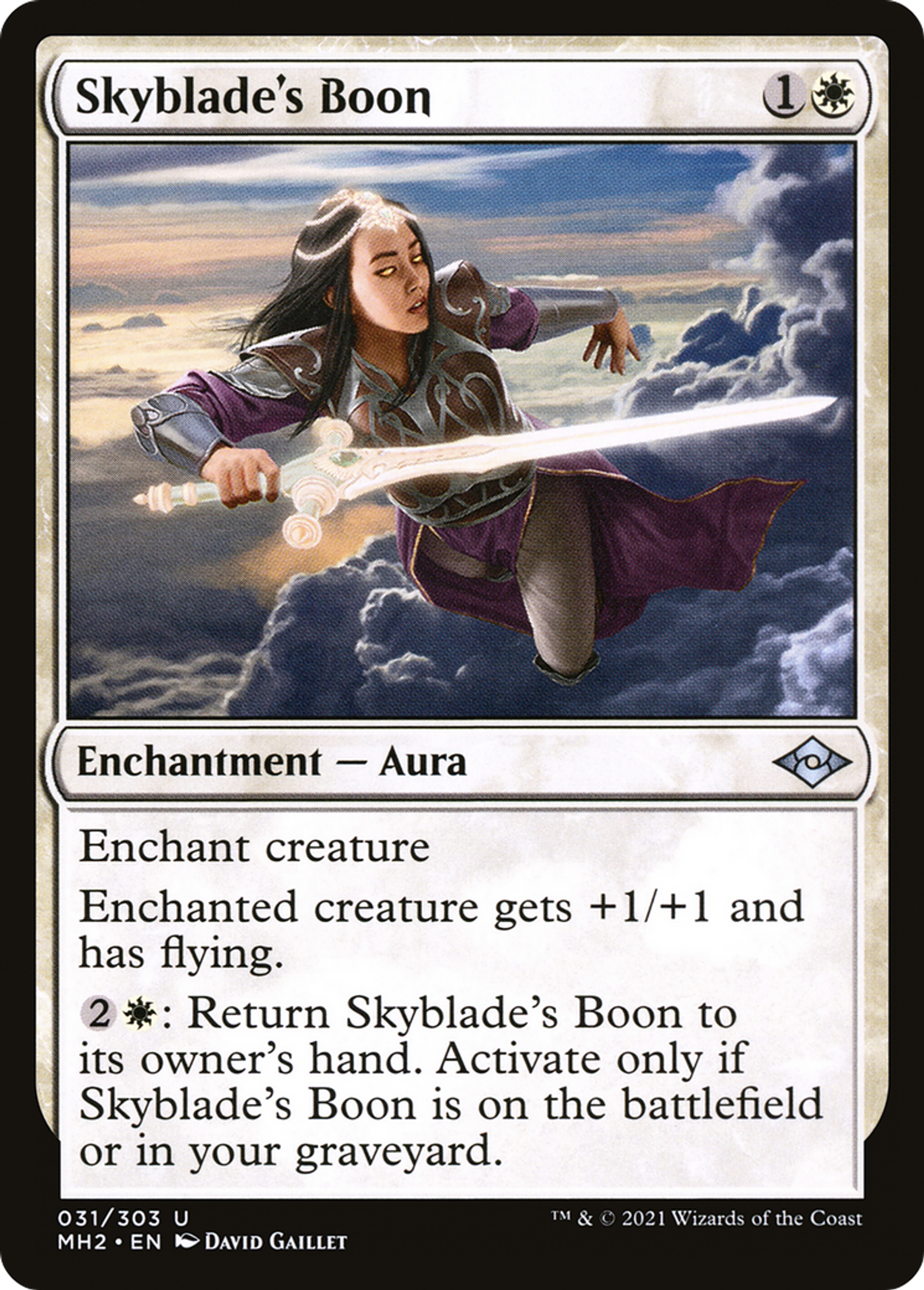 Skyblade's Boon — Modern Horizons 2 — Magic: The Gathering