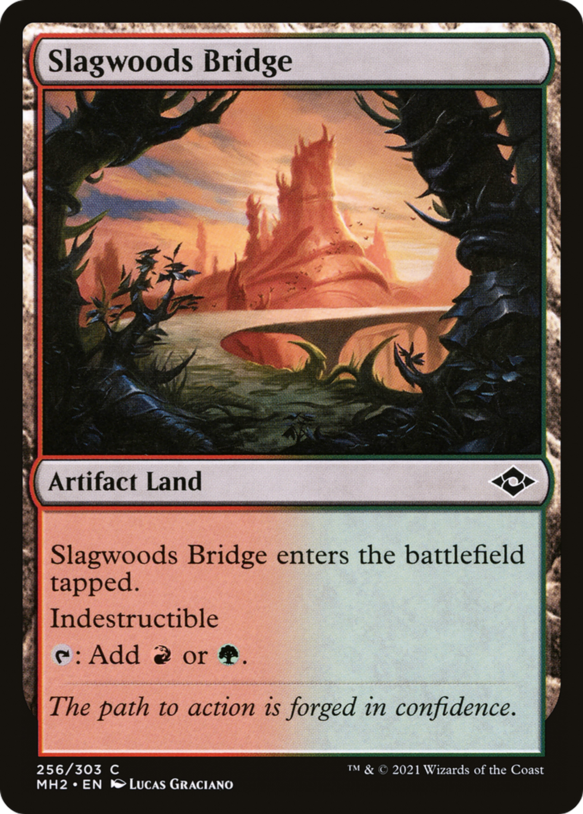 Slagwoods Bridge — Modern Horizons 2 — Magic: The Gathering