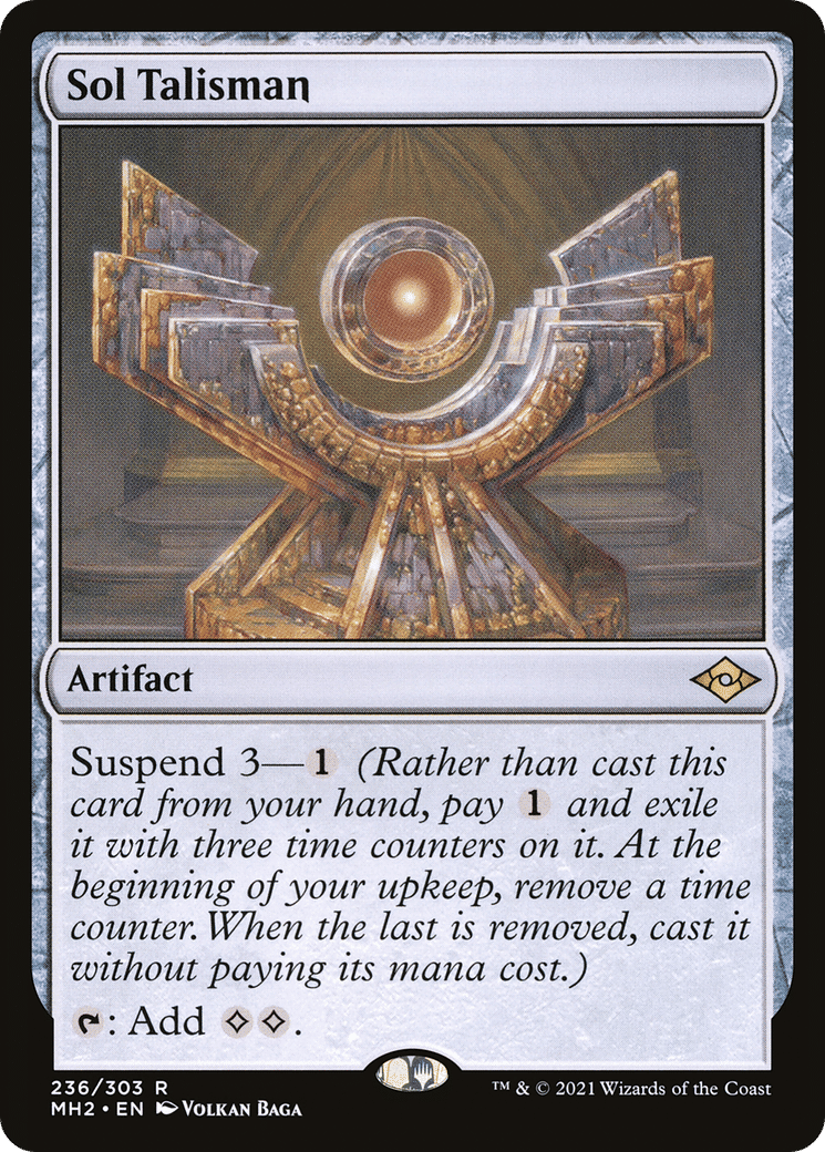 Sol Talisman — Modern Horizons 2 — Magic: The Gathering