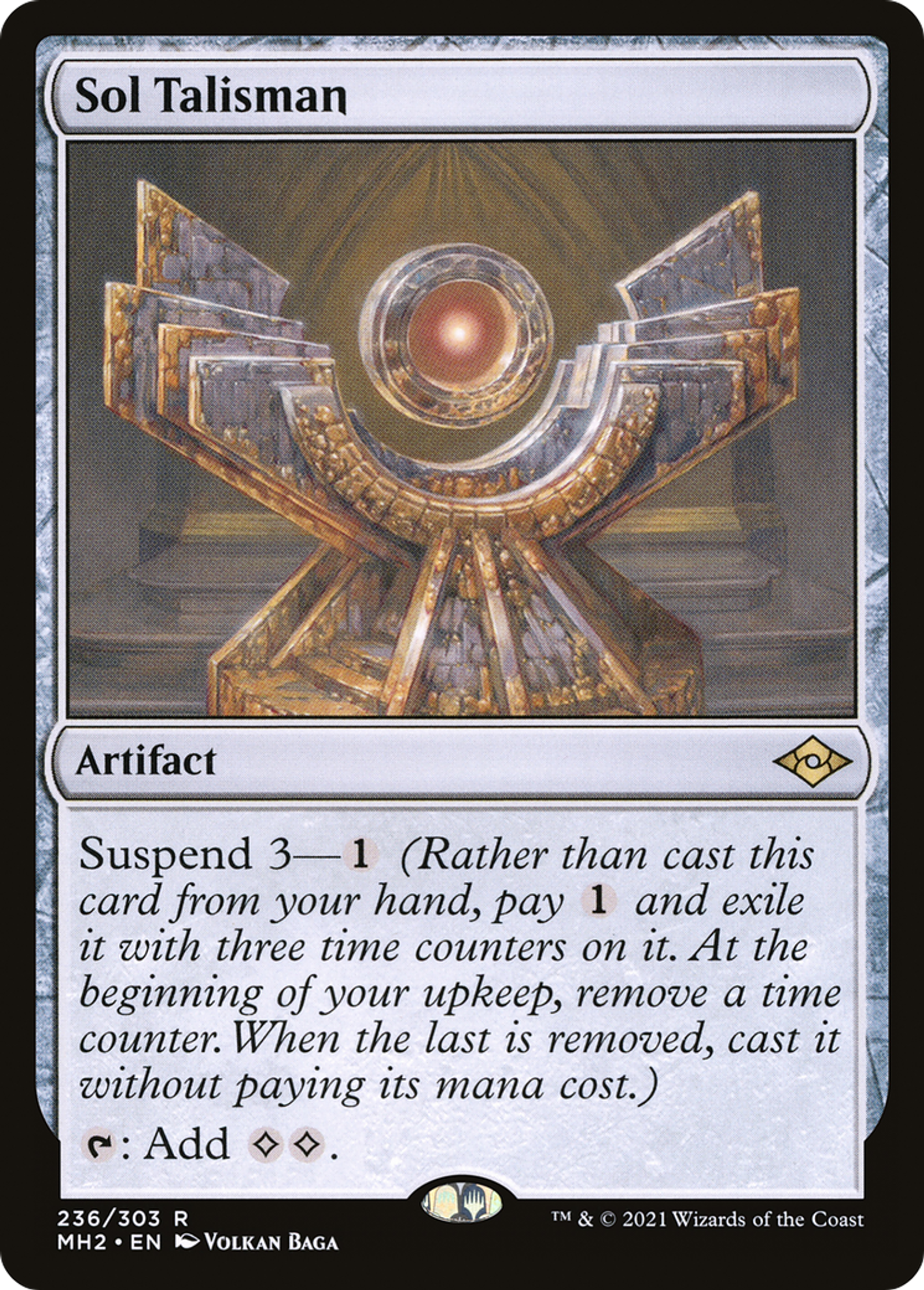 Sol Talisman — Modern Horizons 2 — Magic: The Gathering