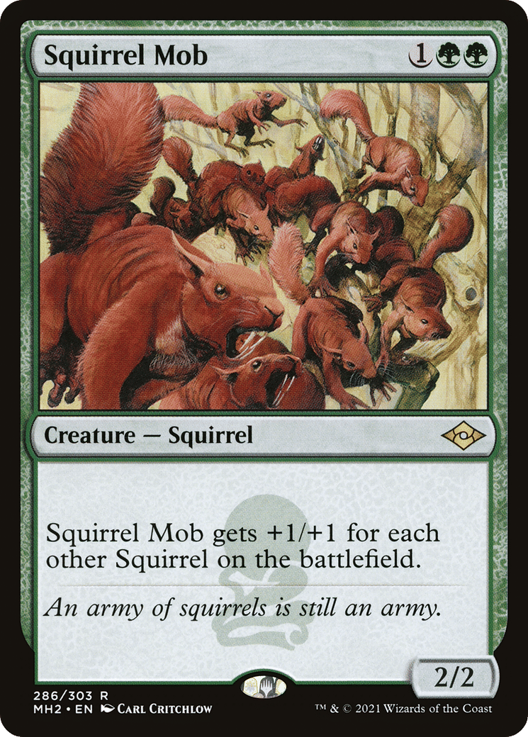 Squirrel Mob — Modern Horizons 2 — Magic: The Gathering