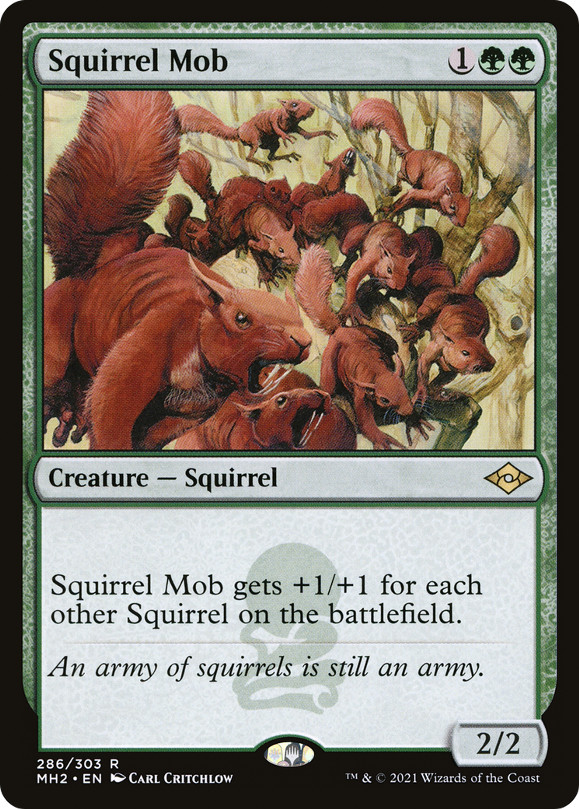 Squirrel Mob — Modern Horizons 2 — Magic: The Gathering