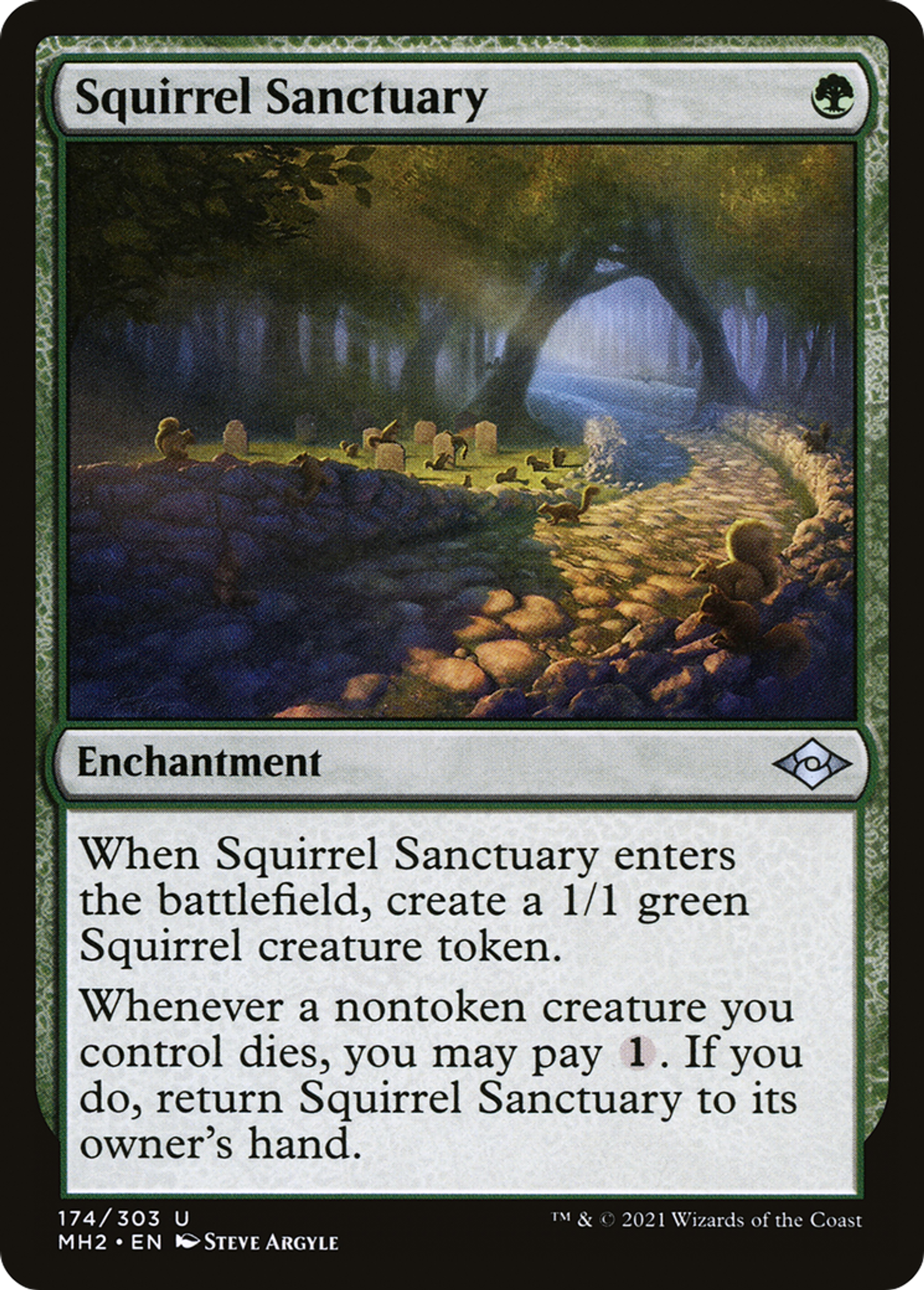 Squirrel Sanctuary — Modern Horizons 2 — Magic: The Gathering