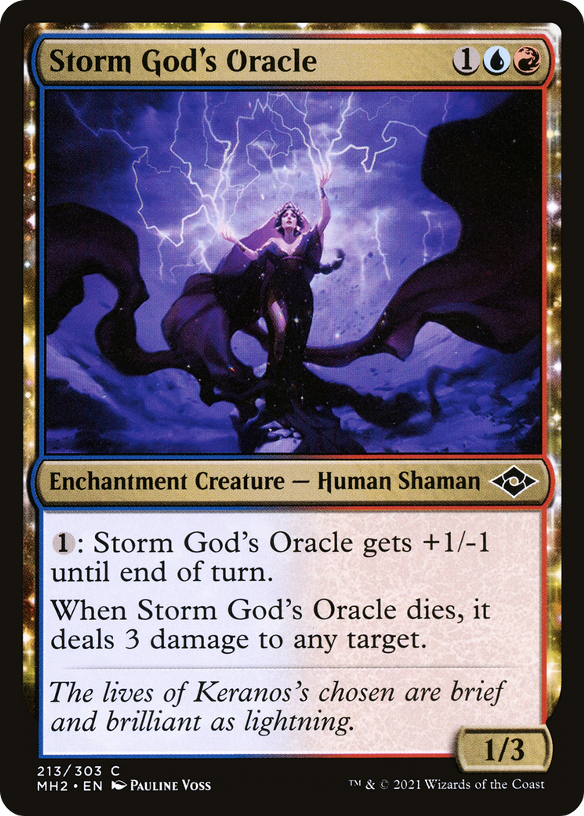 Storm God's Oracle — Modern Horizons 2 — Magic: The Gathering