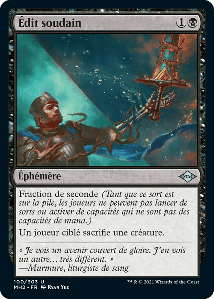 Édit soudain — Modern Horizons 2 — Magic: The Gathering