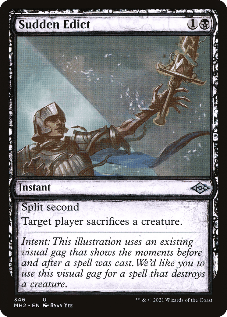 Sudden Edict — Modern Horizons 2 — Magic: The Gathering