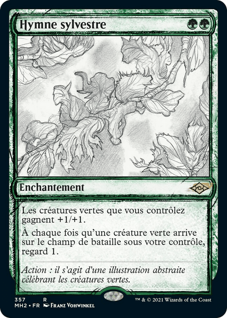 Hymne sylvestre — Modern Horizons 2 — Magic: The Gathering