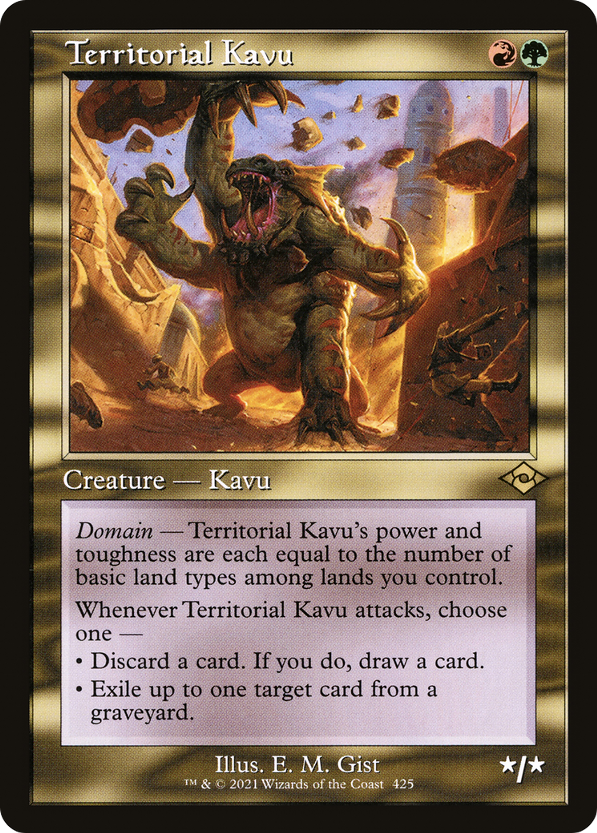 Territorial Kavu — Modern Horizons 2 — Magic: The Gathering