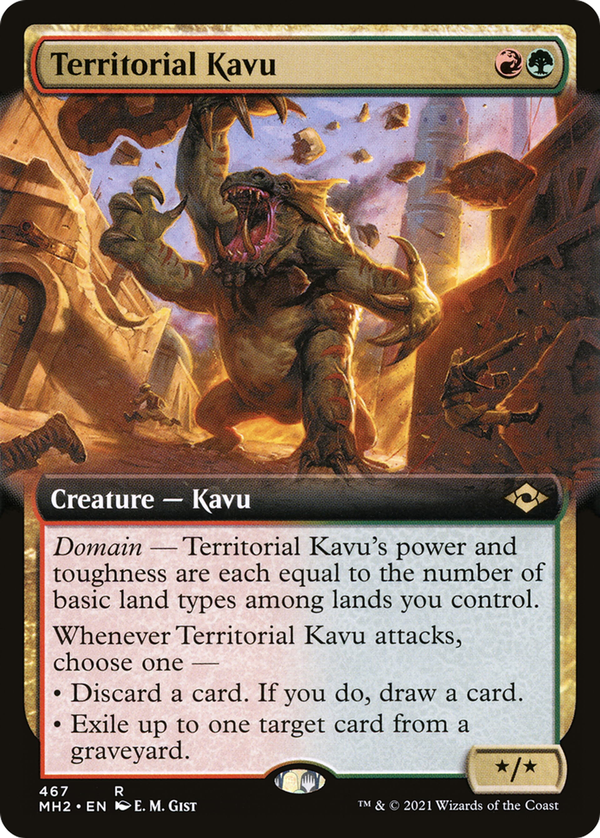 Territorial Kavu — Modern Horizons 2 — Magic: The Gathering