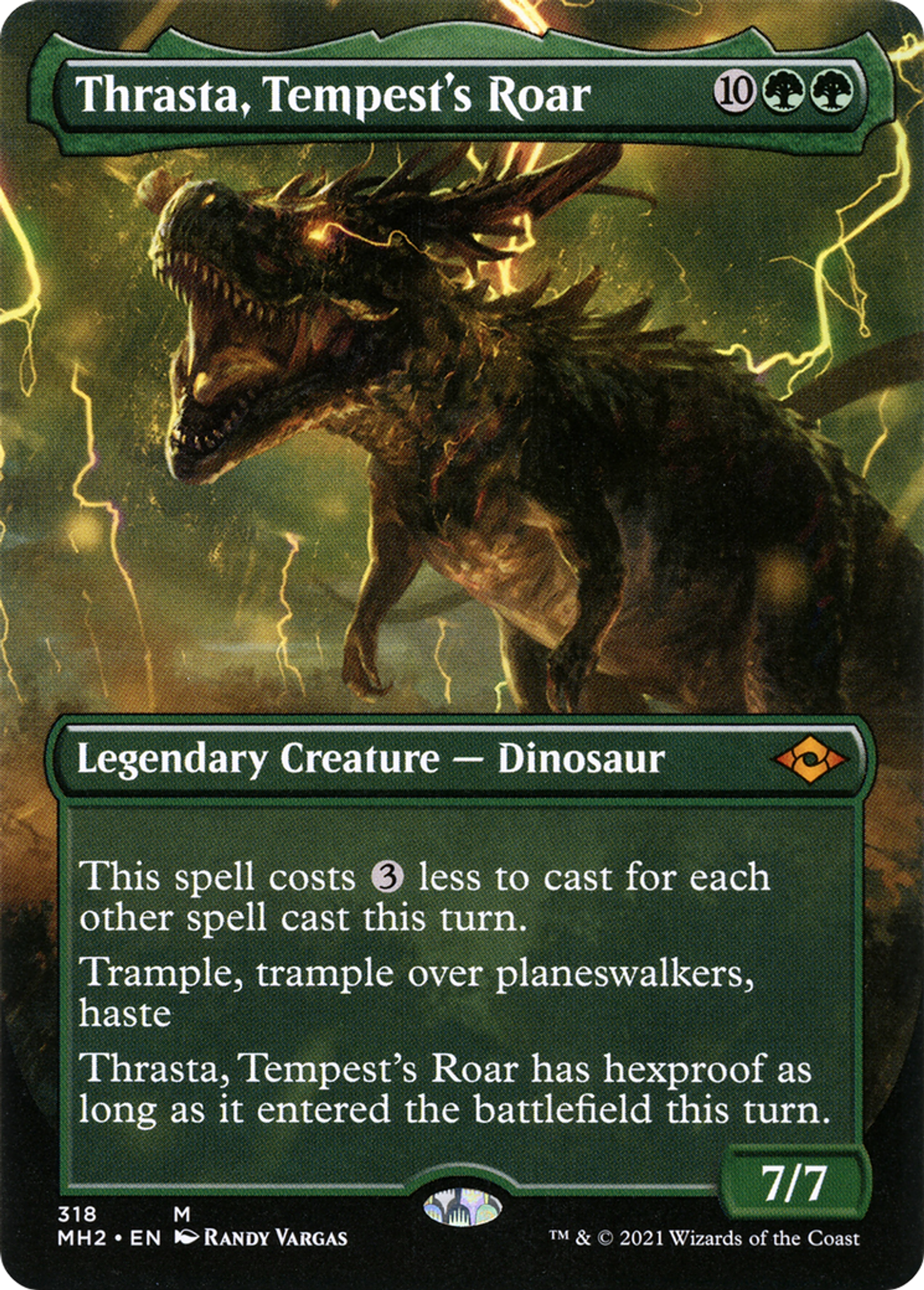 Thrasta, rugissement de la tempête — Modern Horizons 2 — Magic: The Gathering
