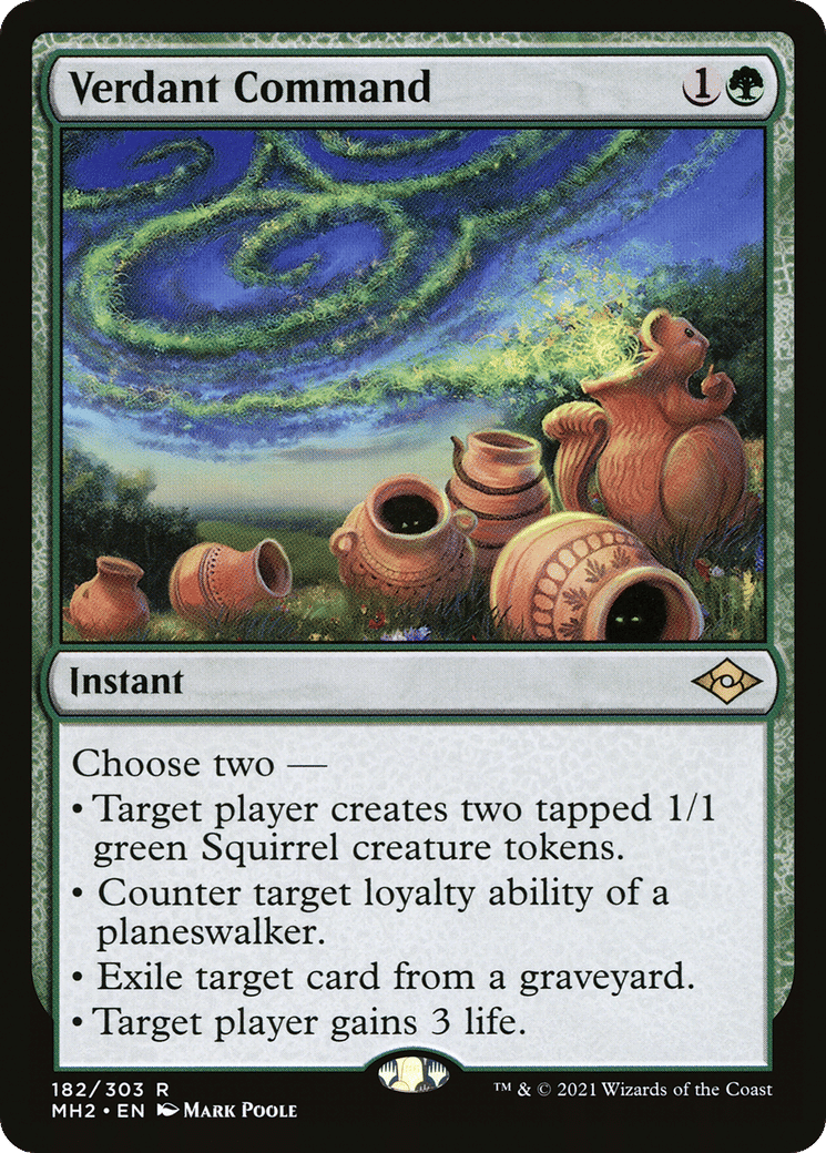 Verdant Command — Modern Horizons 2 — Magic: The Gathering