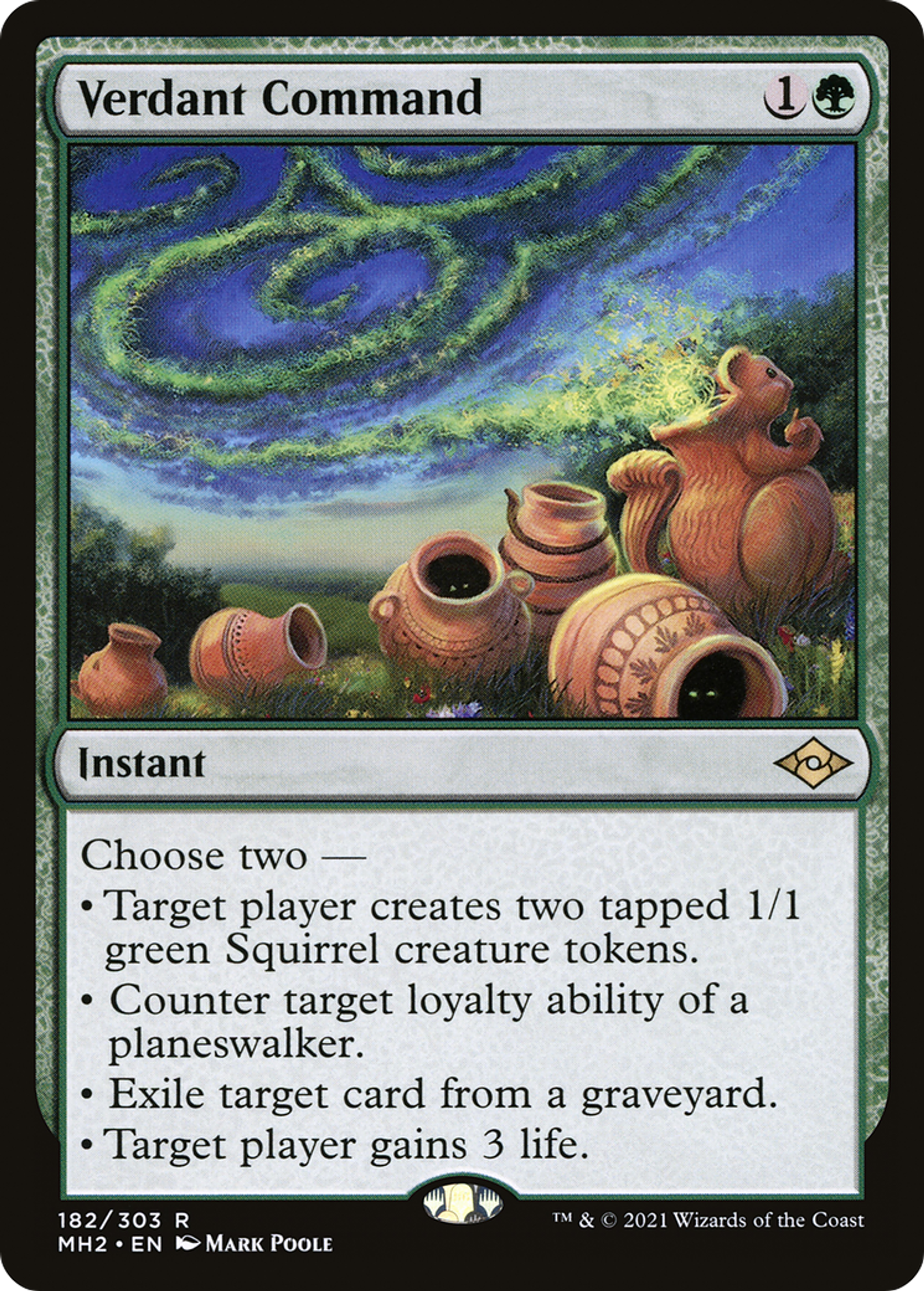 Verdant Command — Modern Horizons 2 — Magic: The Gathering