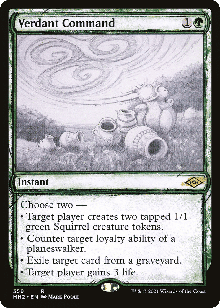 Verdant Command — Modern Horizons 2 — Magic: The Gathering
