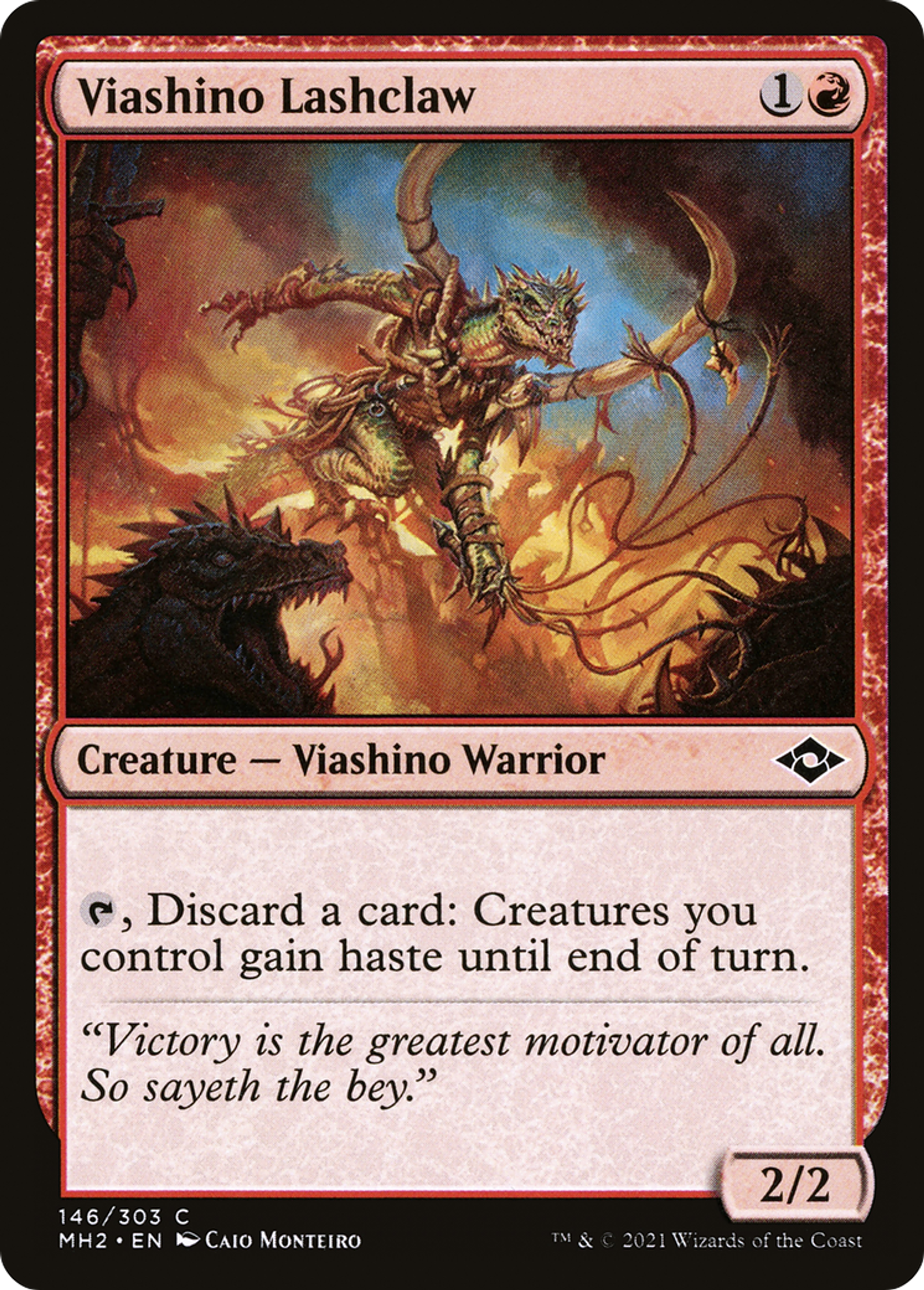 Viashino Lashclaw — Modern Horizons 2 — Magic: The Gathering