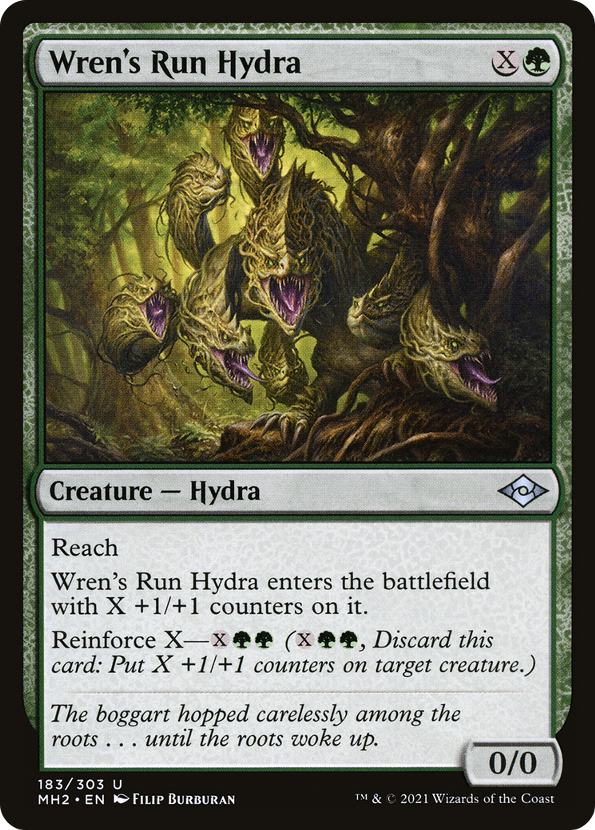 Wren's Run Hydra — Modern Horizons 2 — Magic: The Gathering