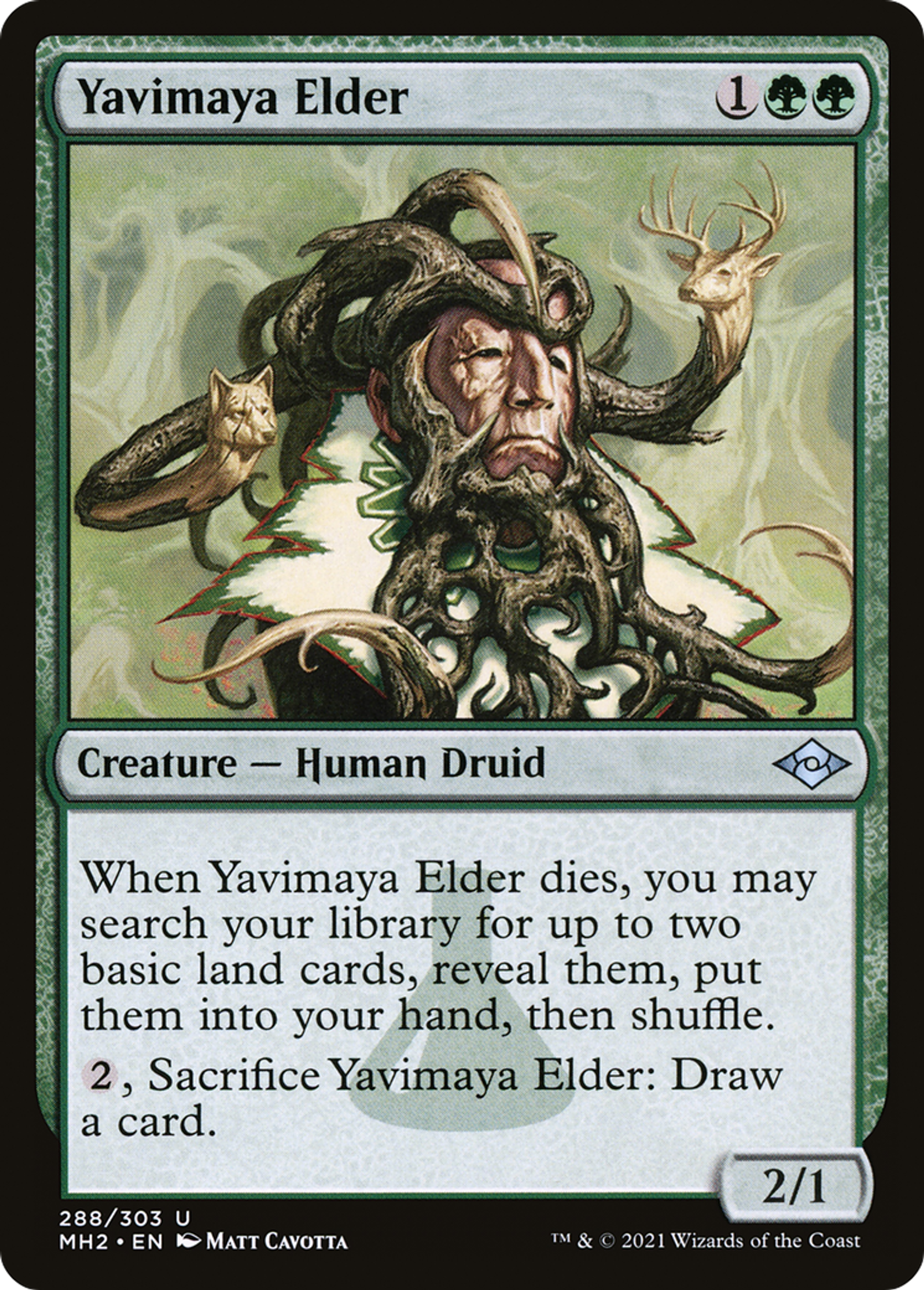 Yavimaya Elder — Modern Horizons 2 — Magic: The Gathering