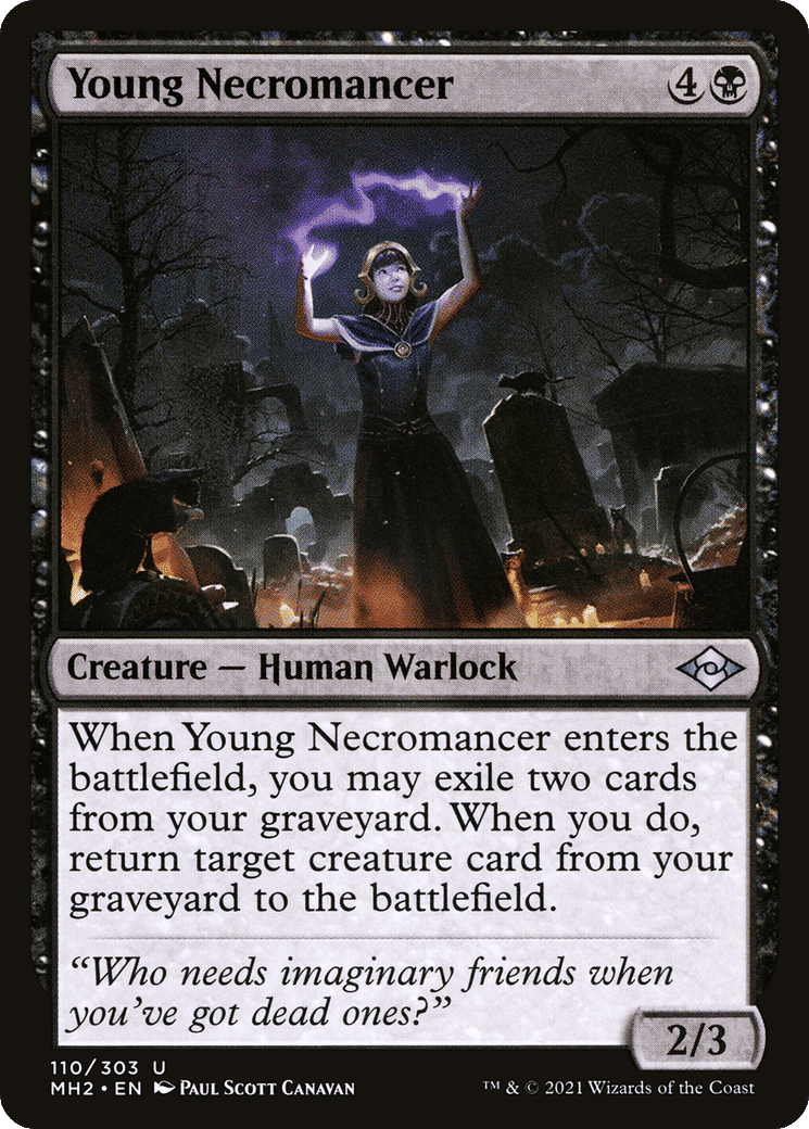 Young Necromancer — Modern Horizons 2 — Magic: The Gathering