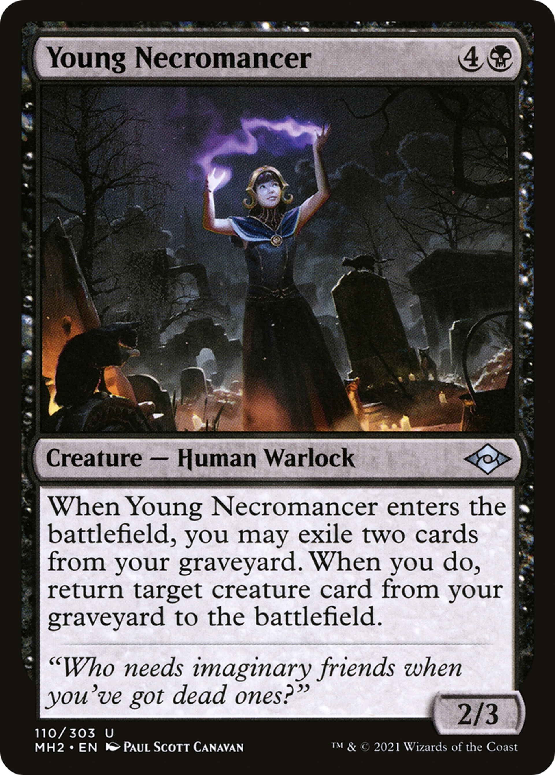 Young Necromancer — Modern Horizons 2 — Magic: The Gathering