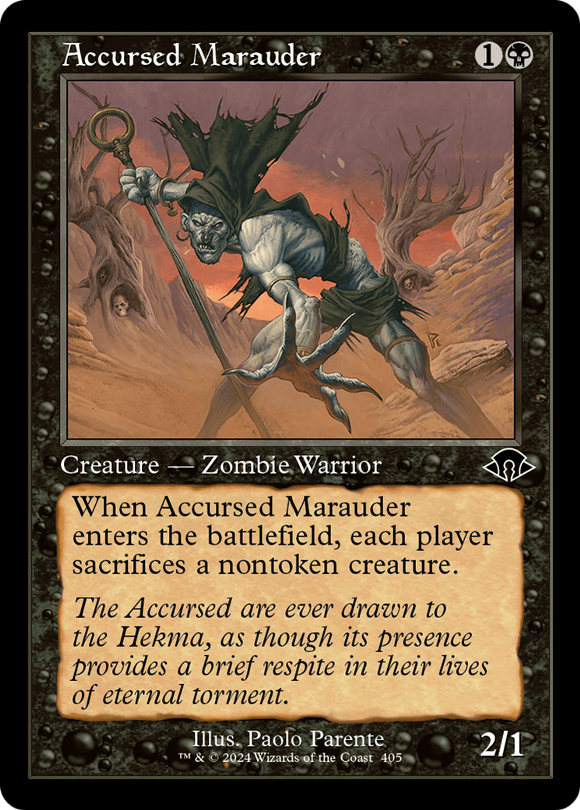 Maraudeur maudit — Modern Horizons 3 — Magic: The Gathering