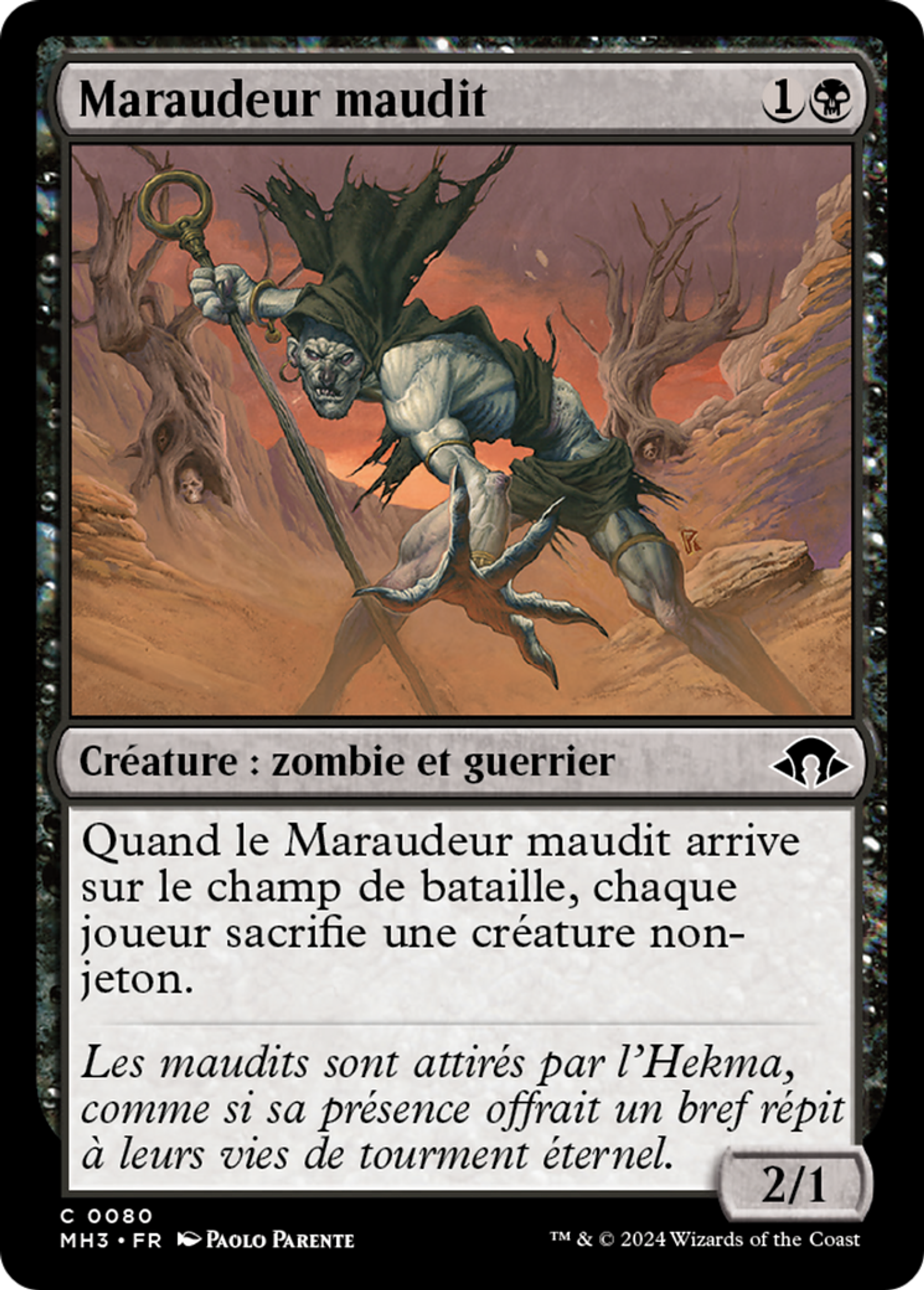 Maraudeur maudit — Modern Horizons 3 — Magic: The Gathering