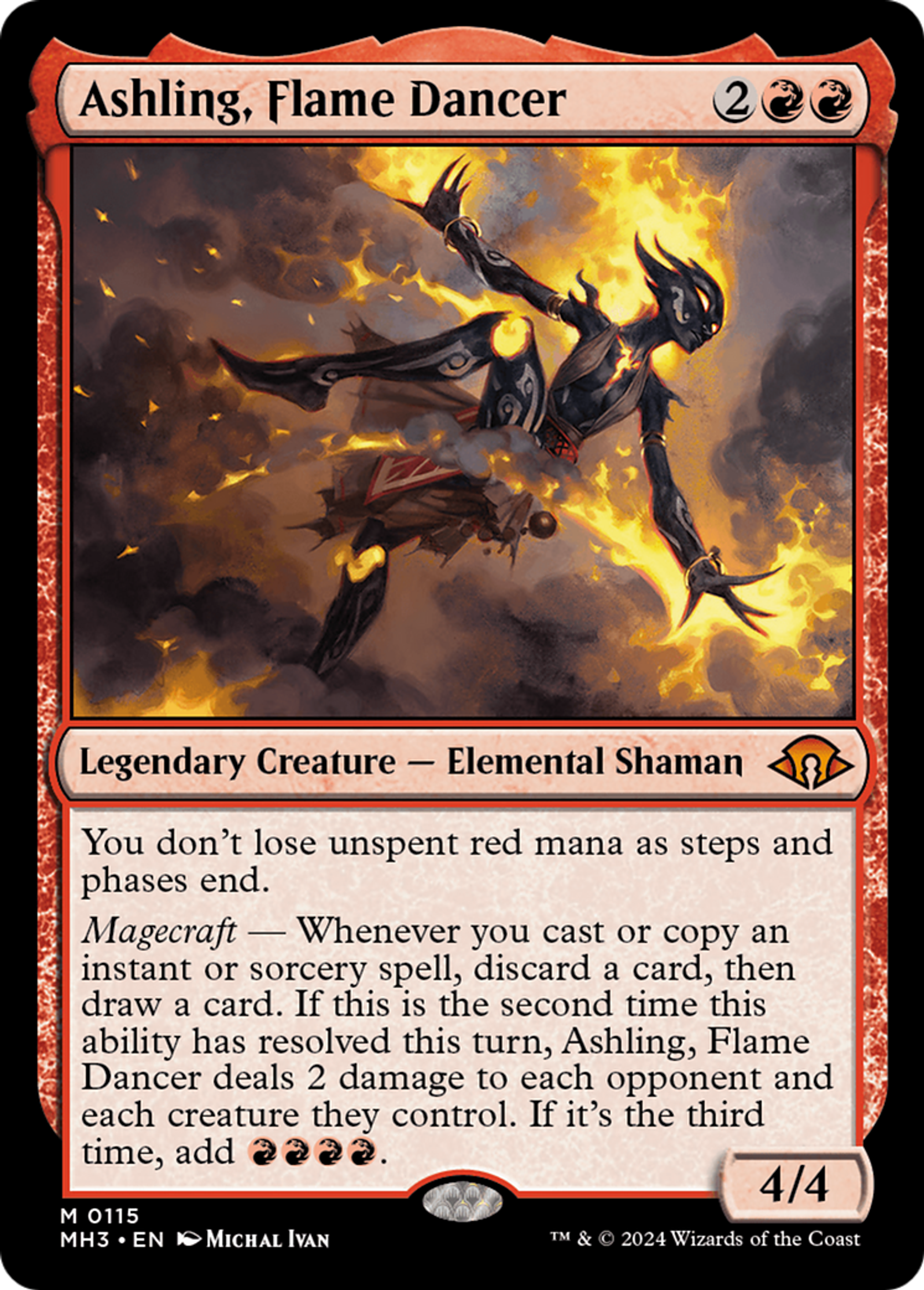 Ashling, Flame Dancer — Modern Horizons 3 — Magic: The Gathering