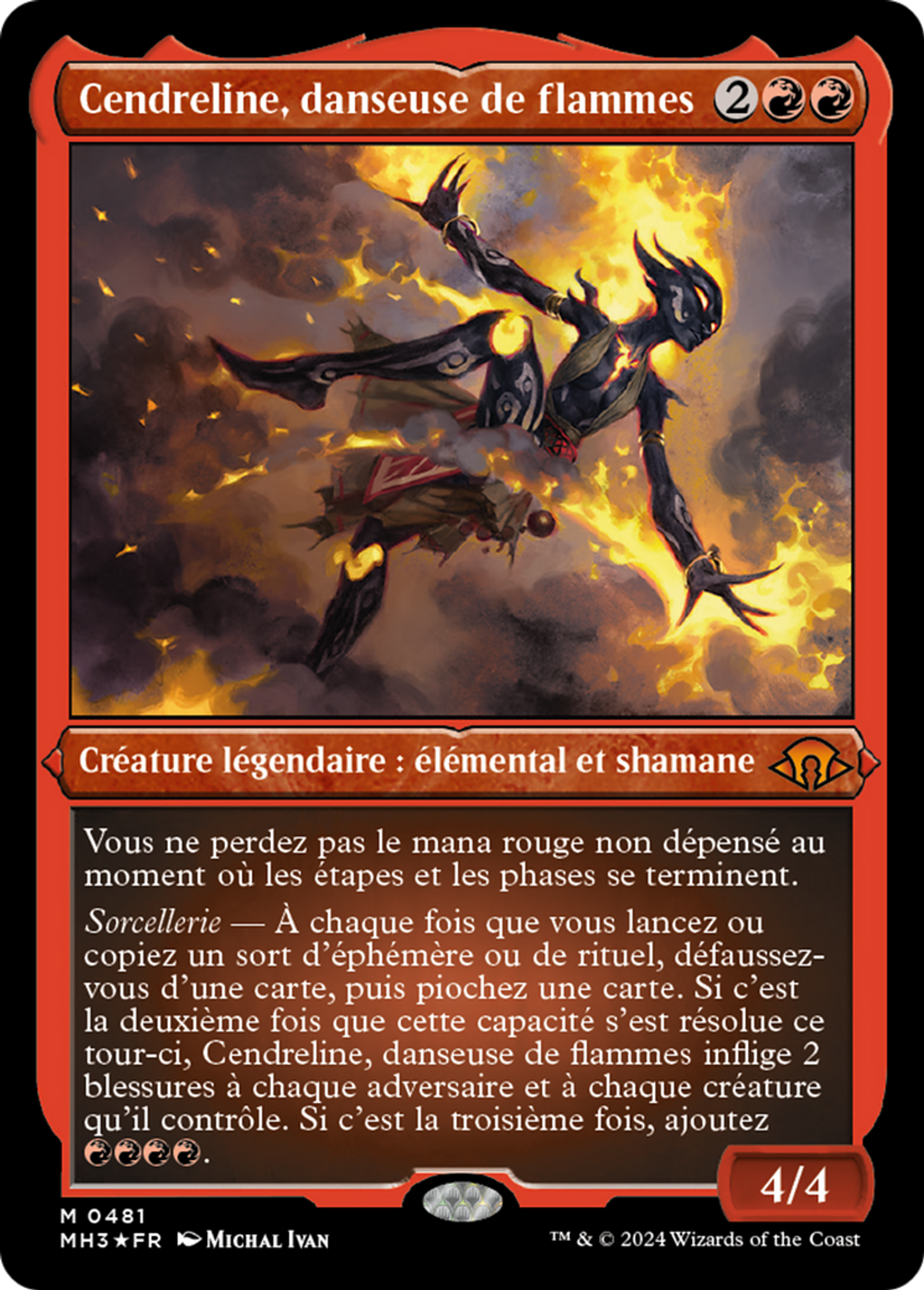 Cendreline, danseuse de flammes — Modern Horizons 3 — Magic: The Gathering
